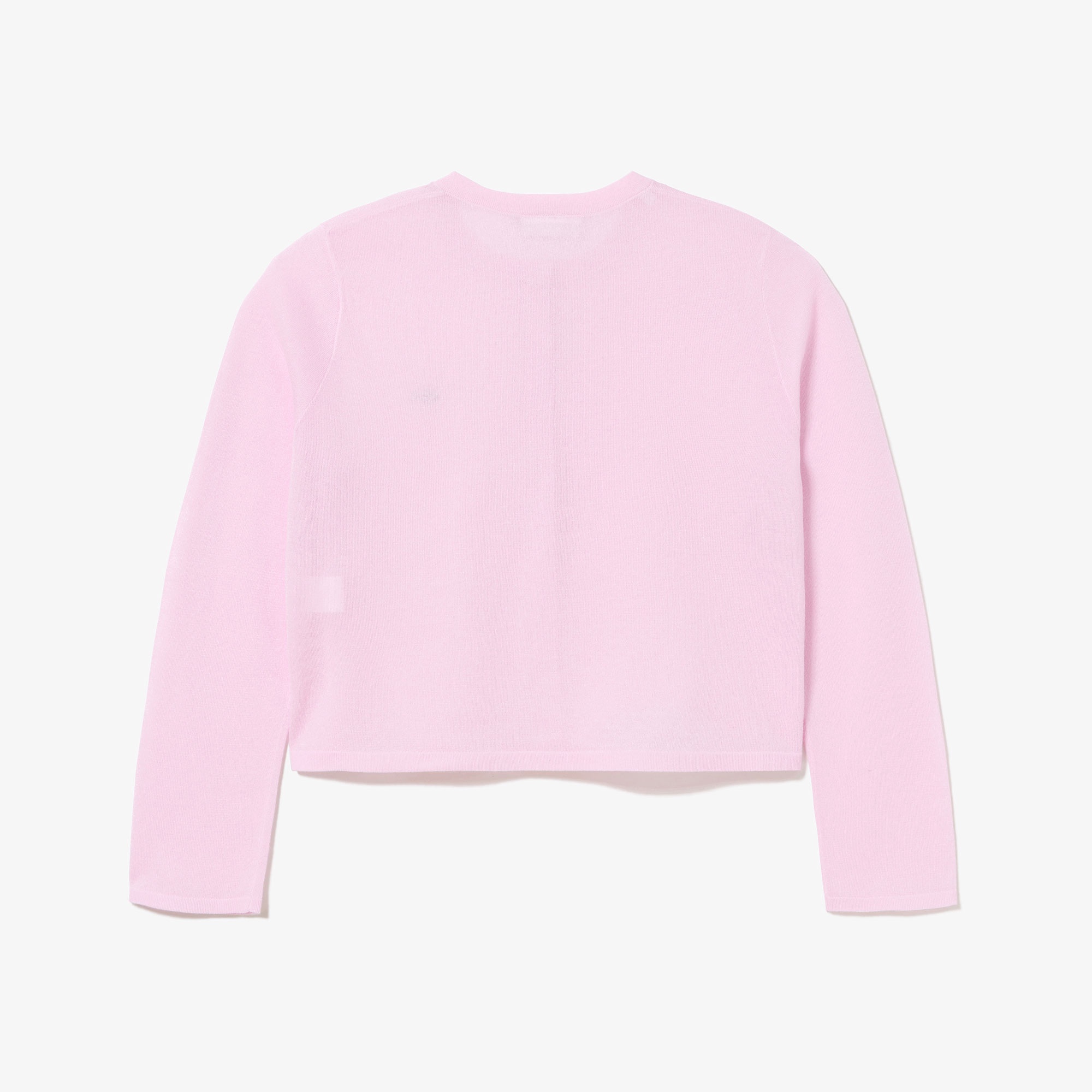 丸首ラメニットカーディガン