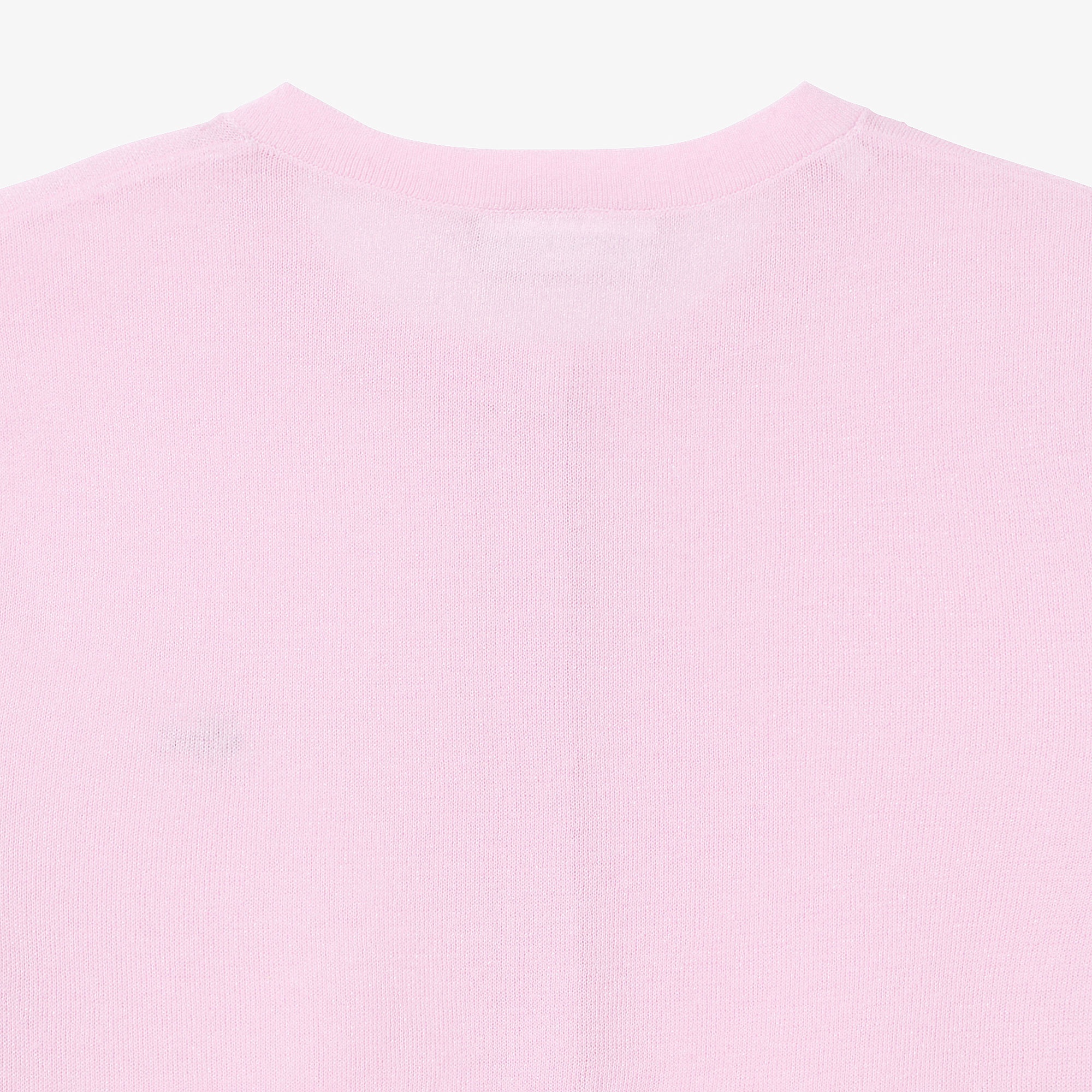 丸首ラメニットカーディガン