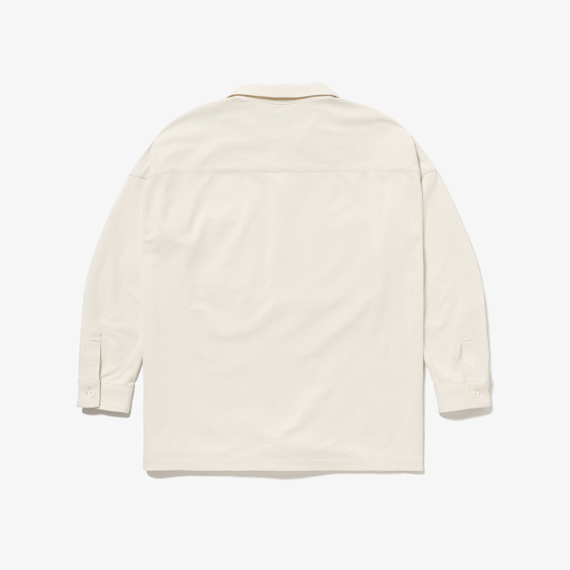 鹿の子地オープンカラーシャツジャケット