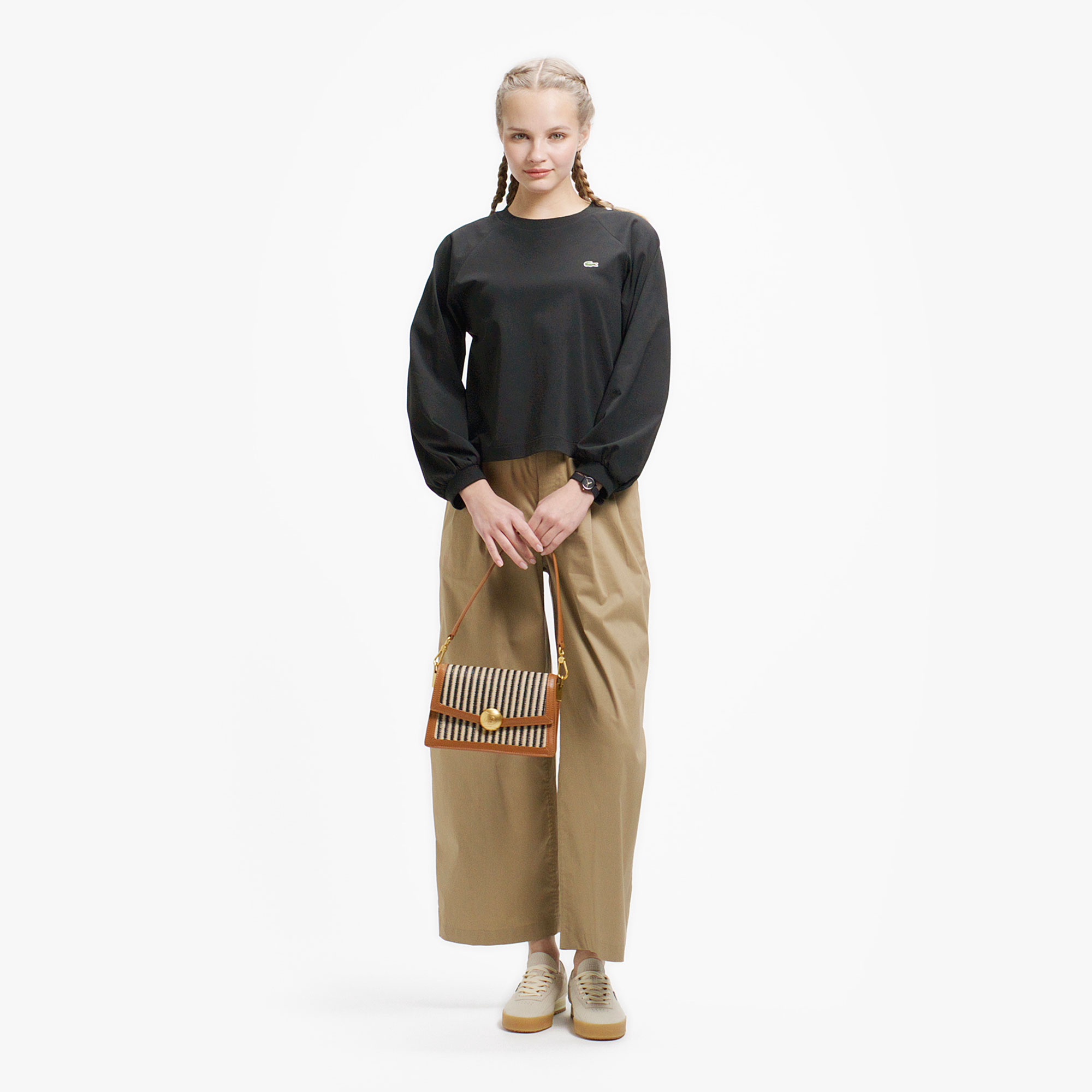 ダブルタックパイドパンツ