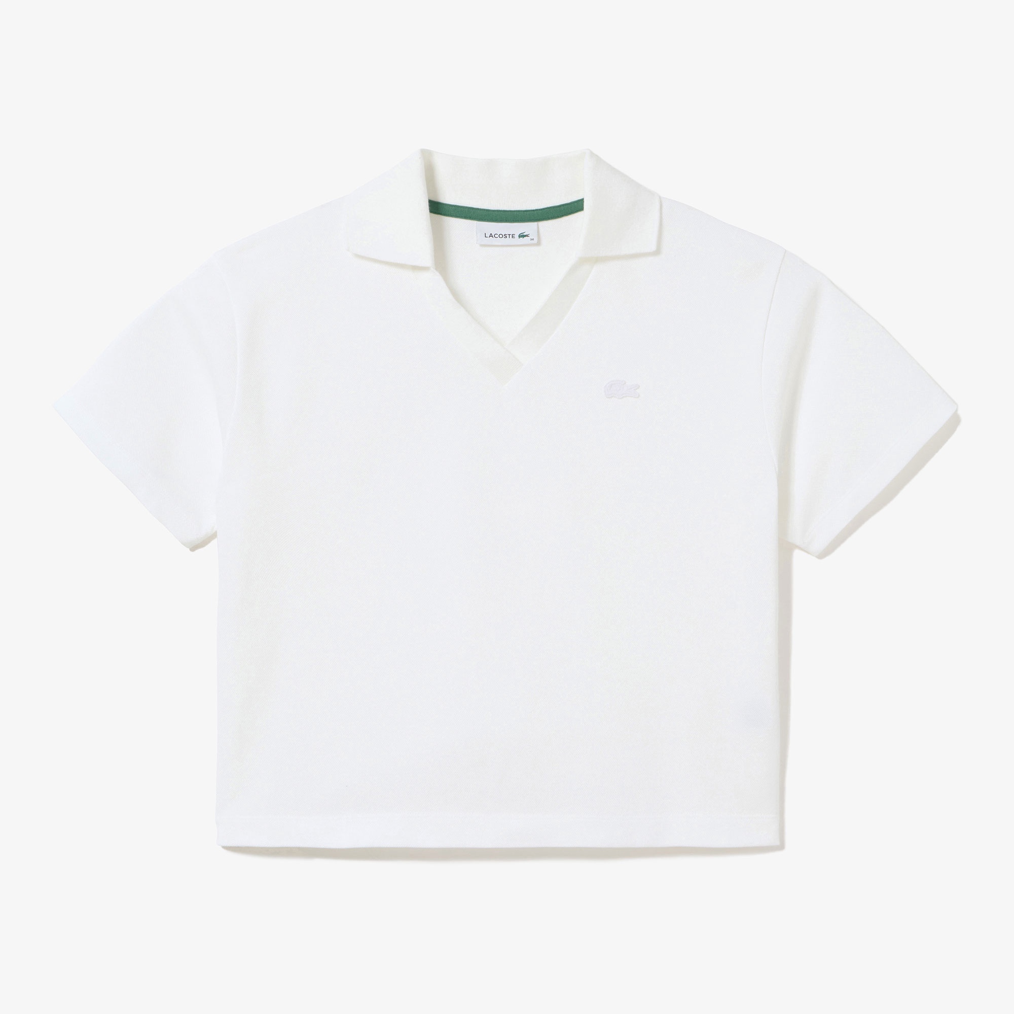 鹿の子地サッカーシャツ