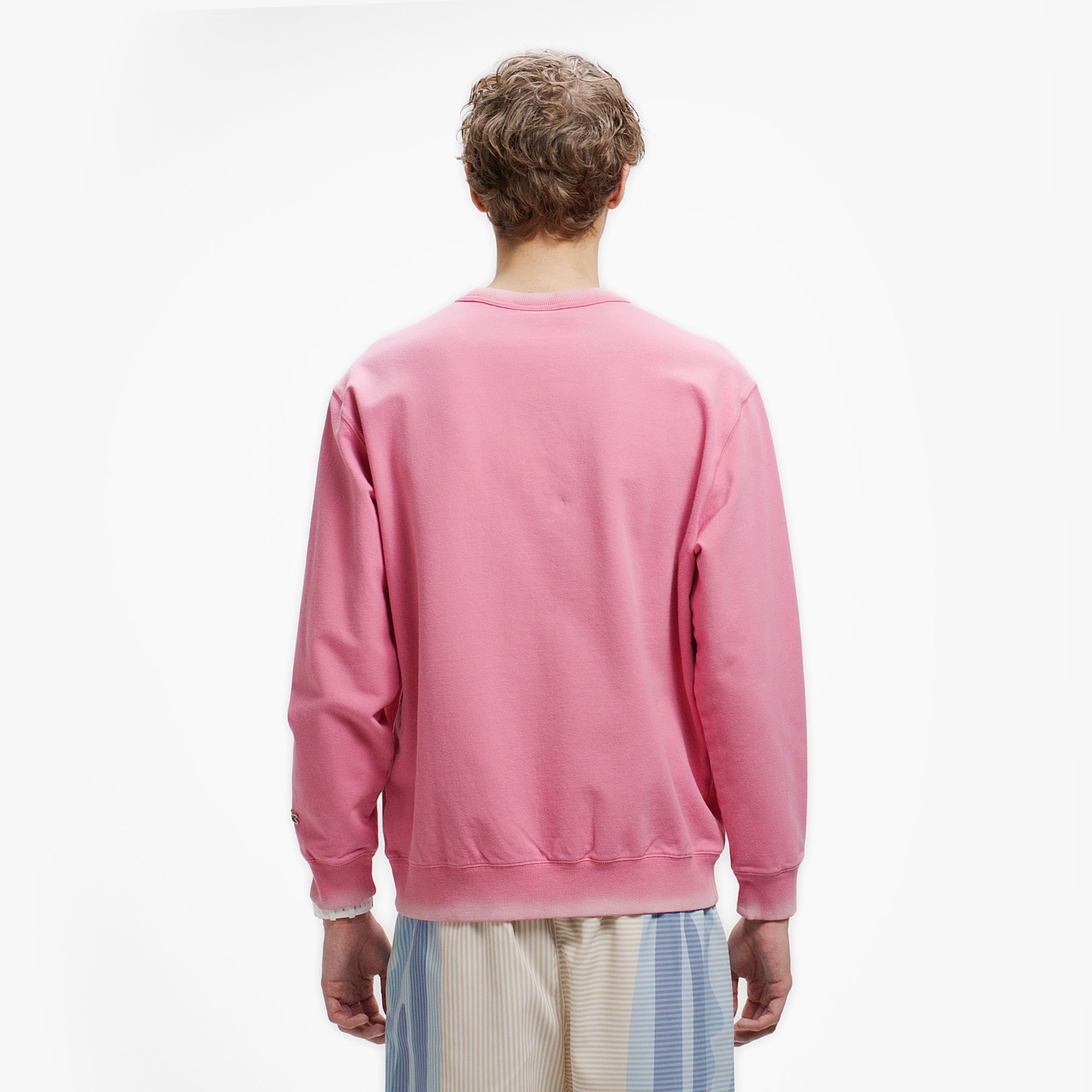 ビンテージエフェクト ロゴクルーネックスウェット