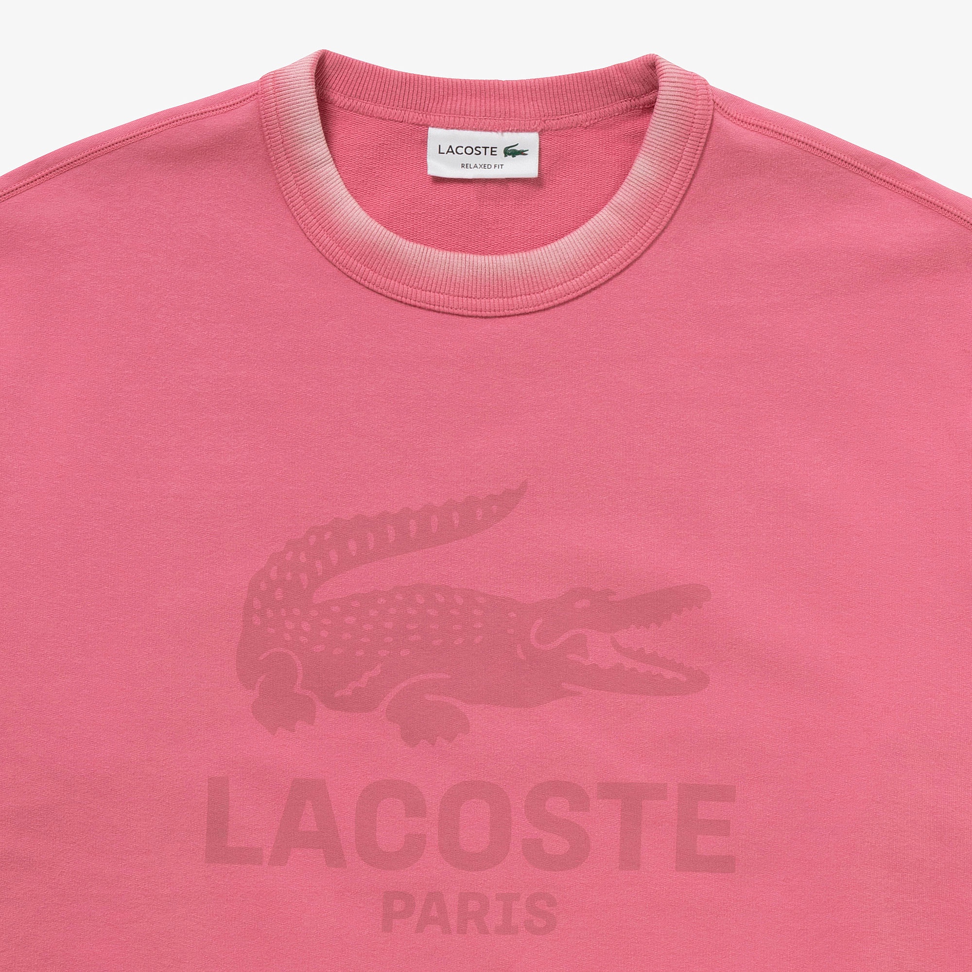 ビンテージエフェクト ロゴクルーネックスウェット