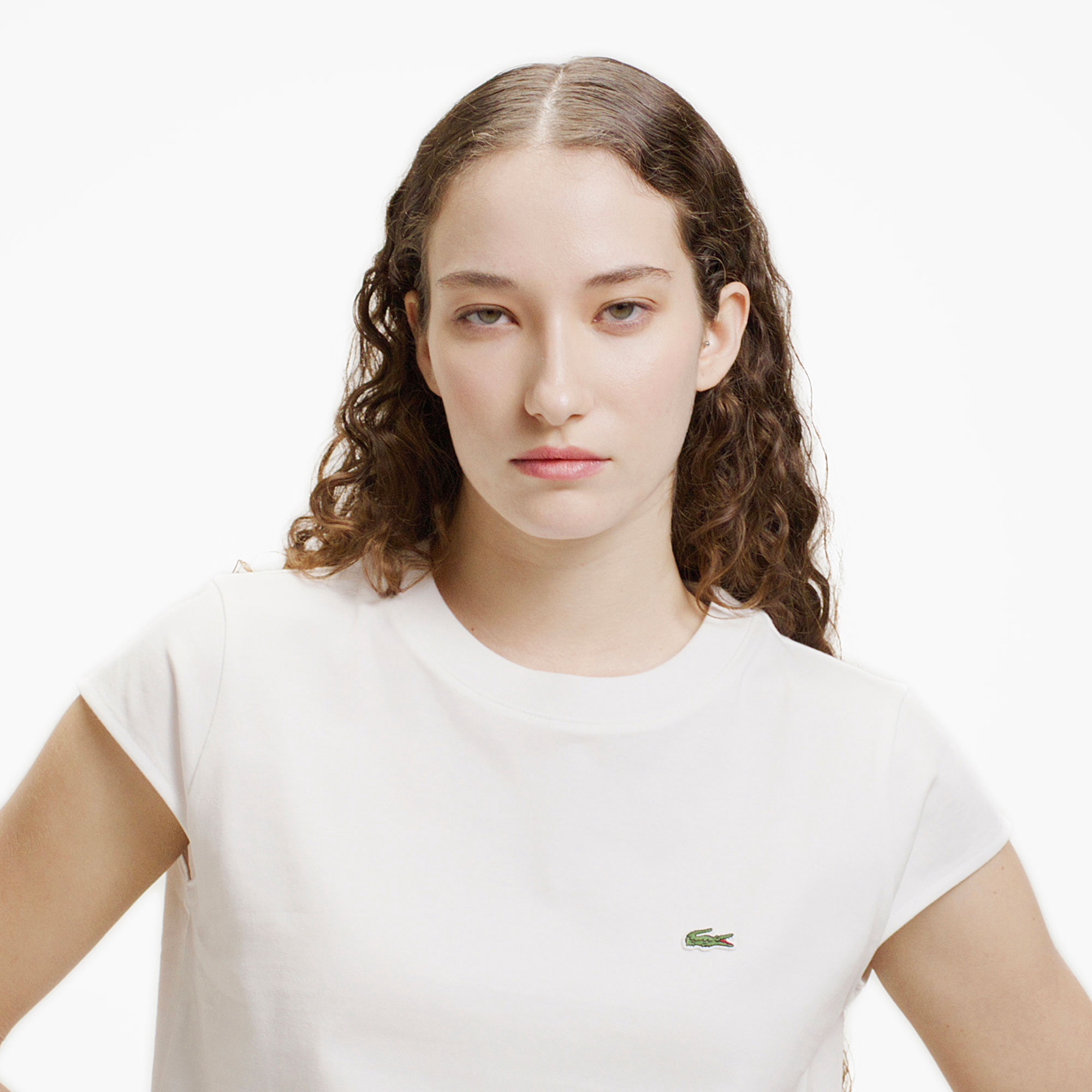 キャップスリーブTシャツ