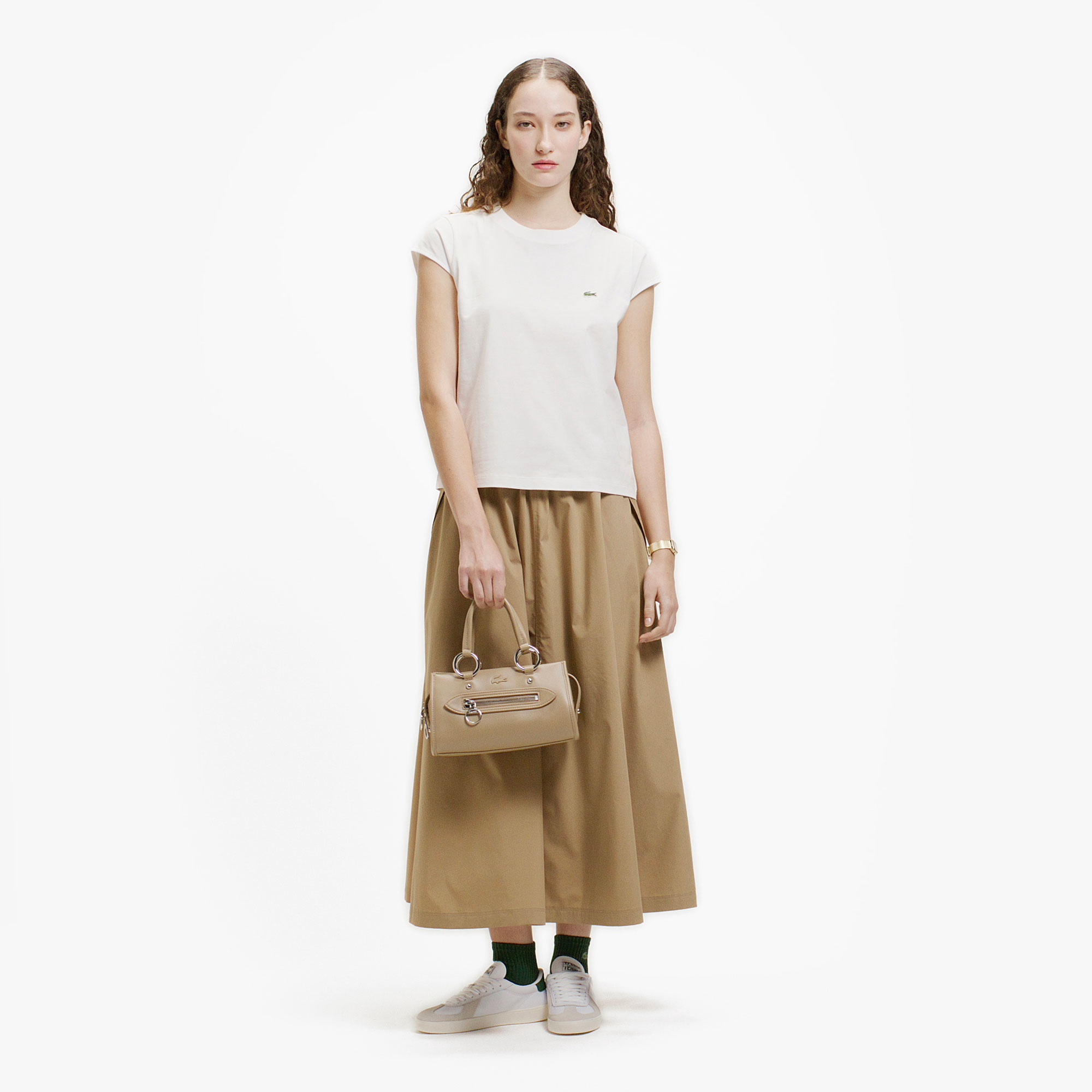 キャップスリーブTシャツ