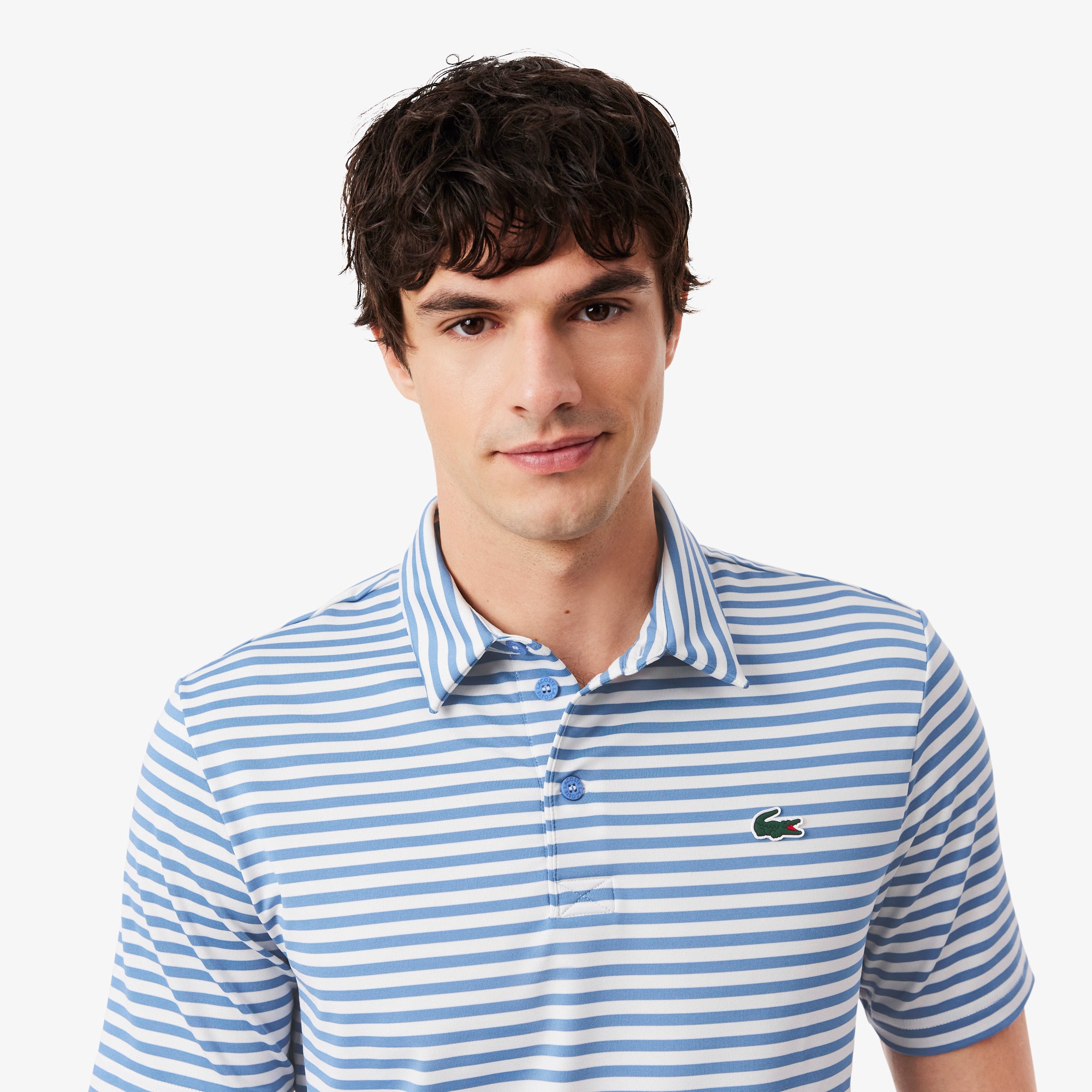 ウルトラドライ ボーダーゴルフポロシャツ