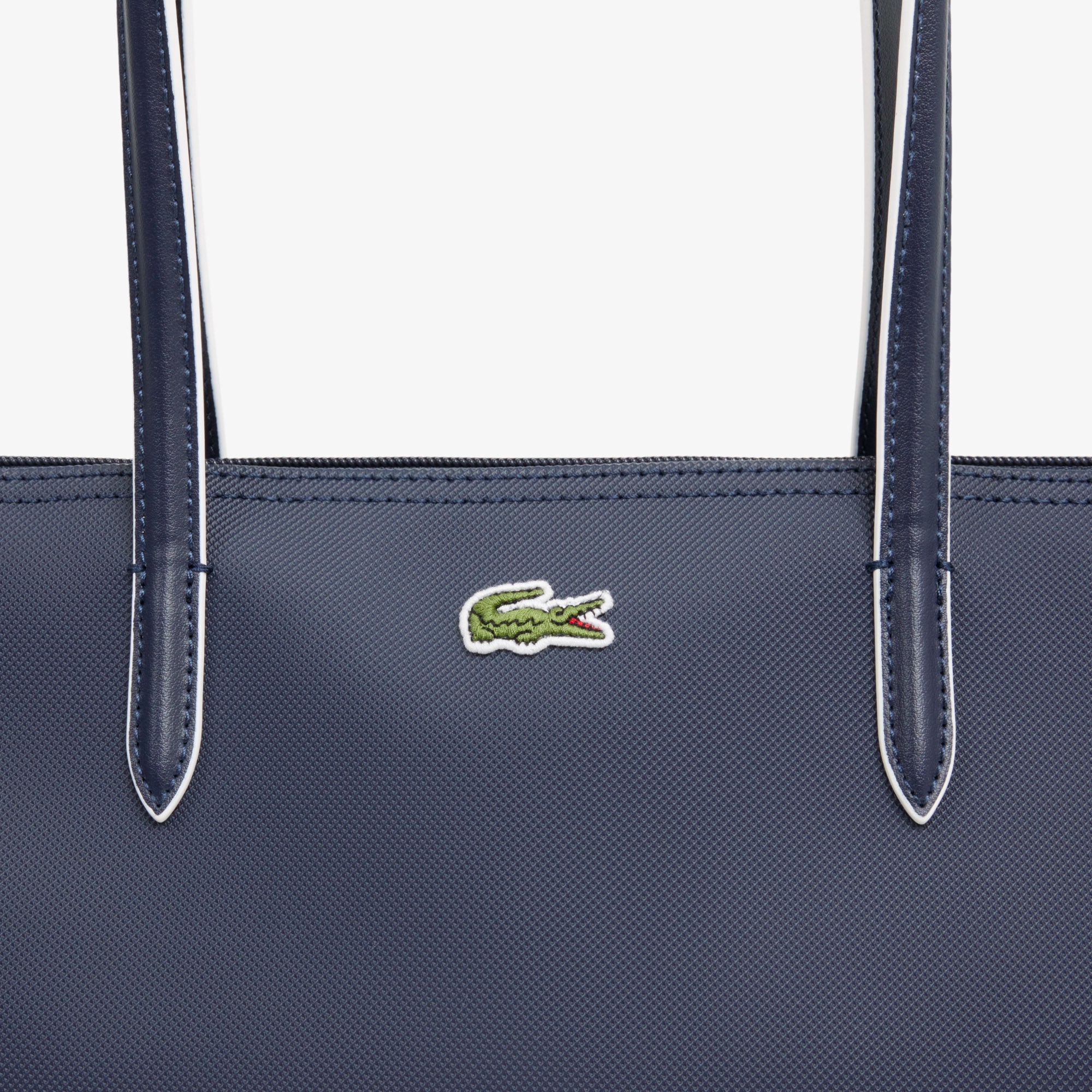 L.12.12 コンセプトシーズナル ストライプ鹿の子トートバッグ