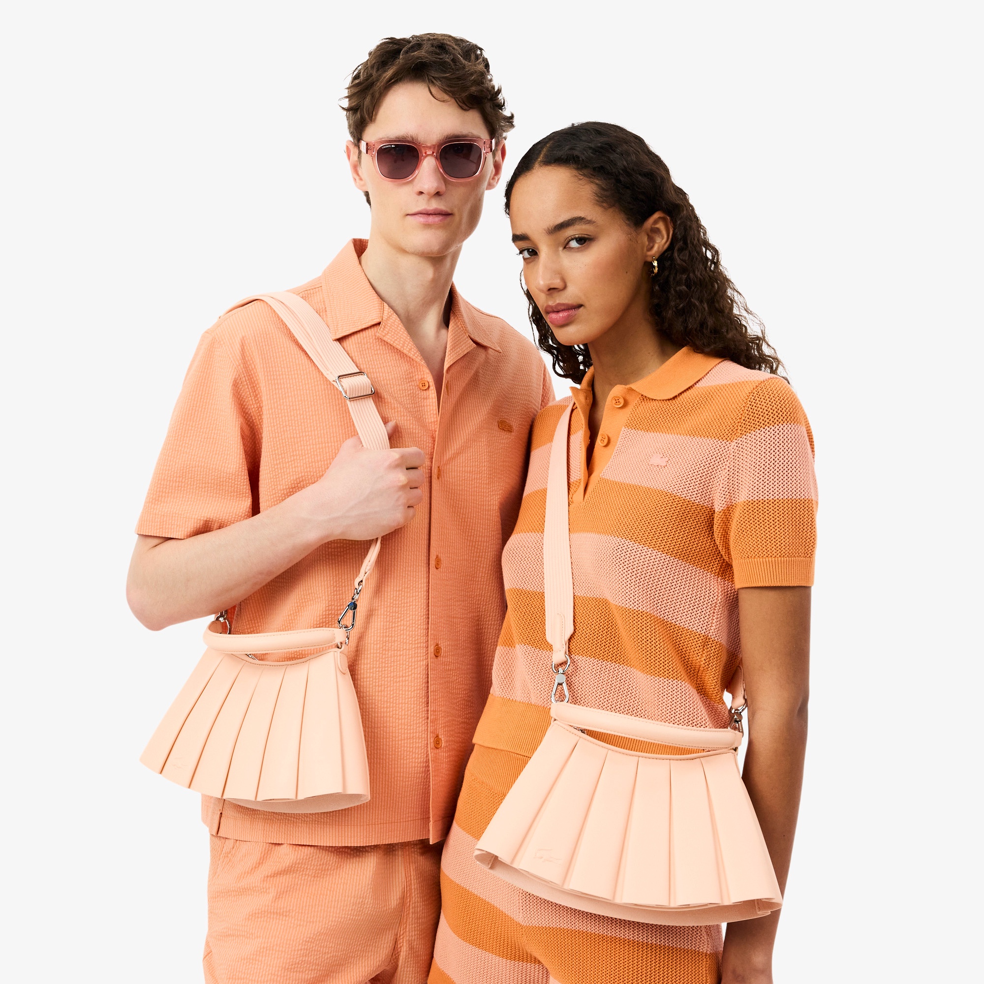 ランラン レザーショルダーバッグ