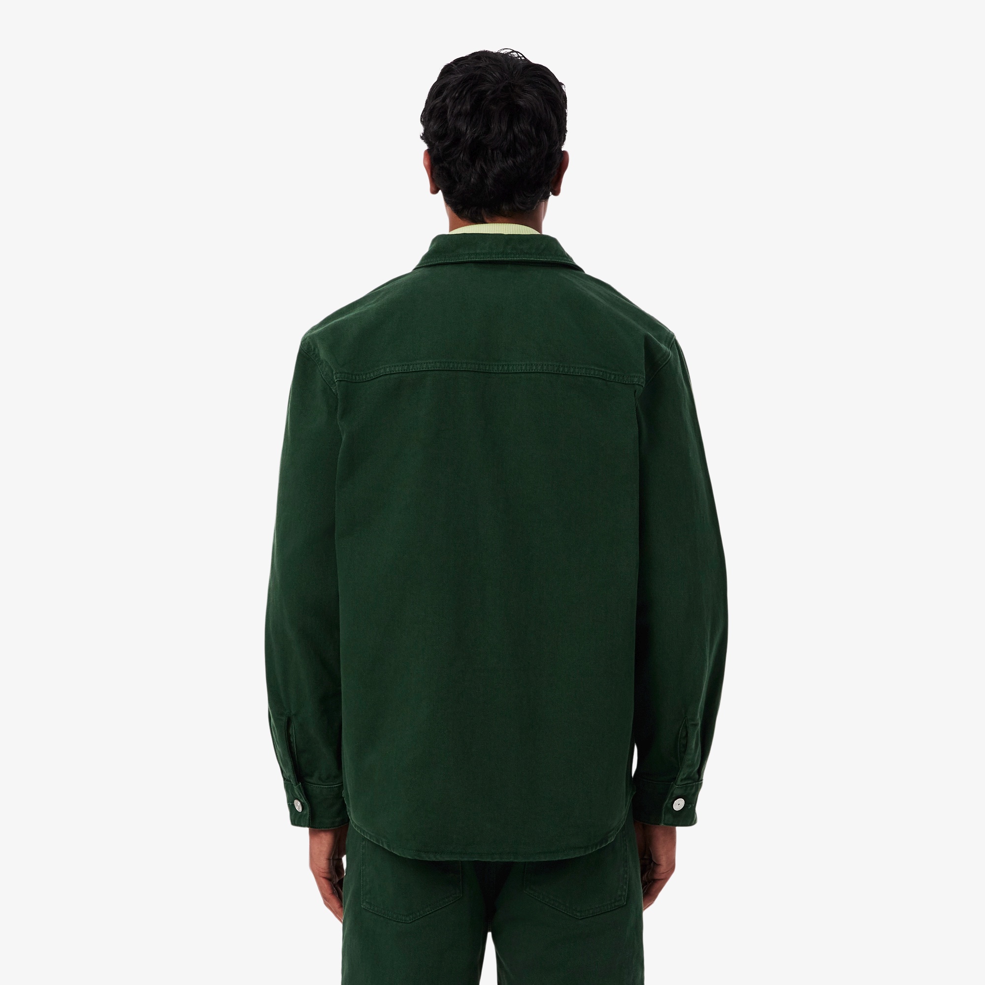 カラーデニムオーバーシャツ