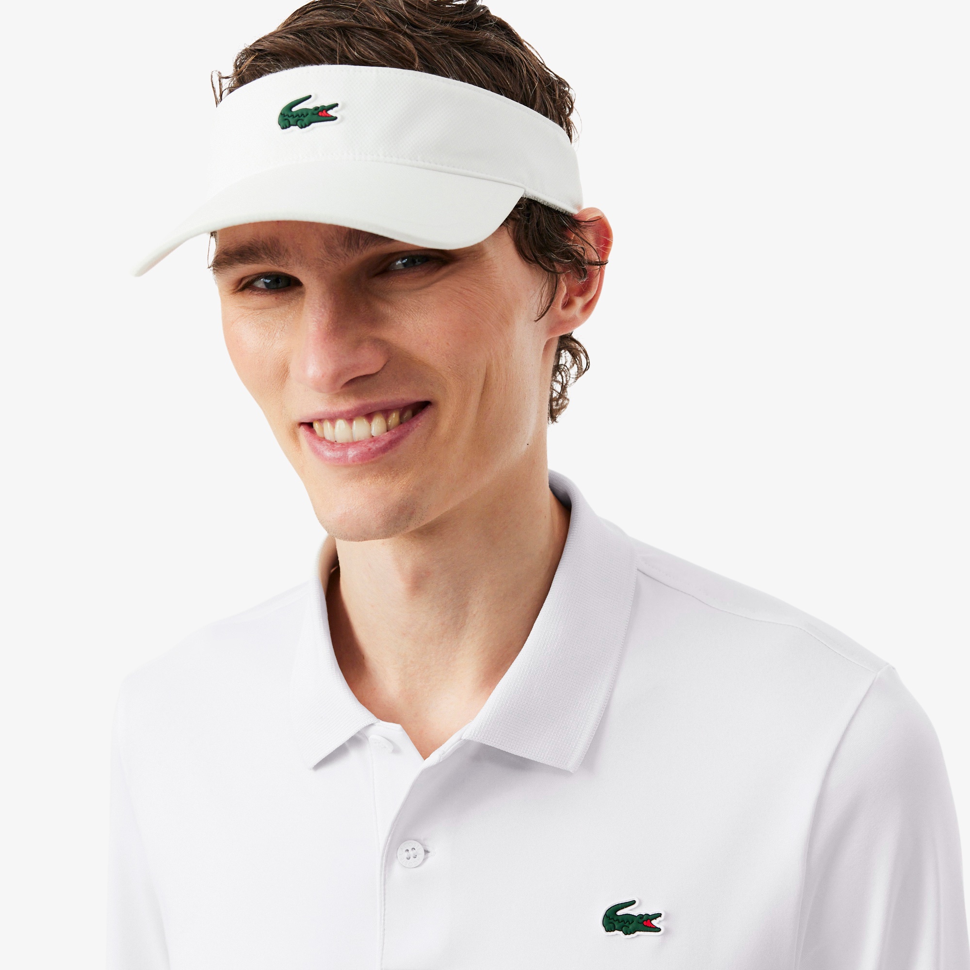 エッセンシャルウルトラドライ長袖ゴルフポロシャツ