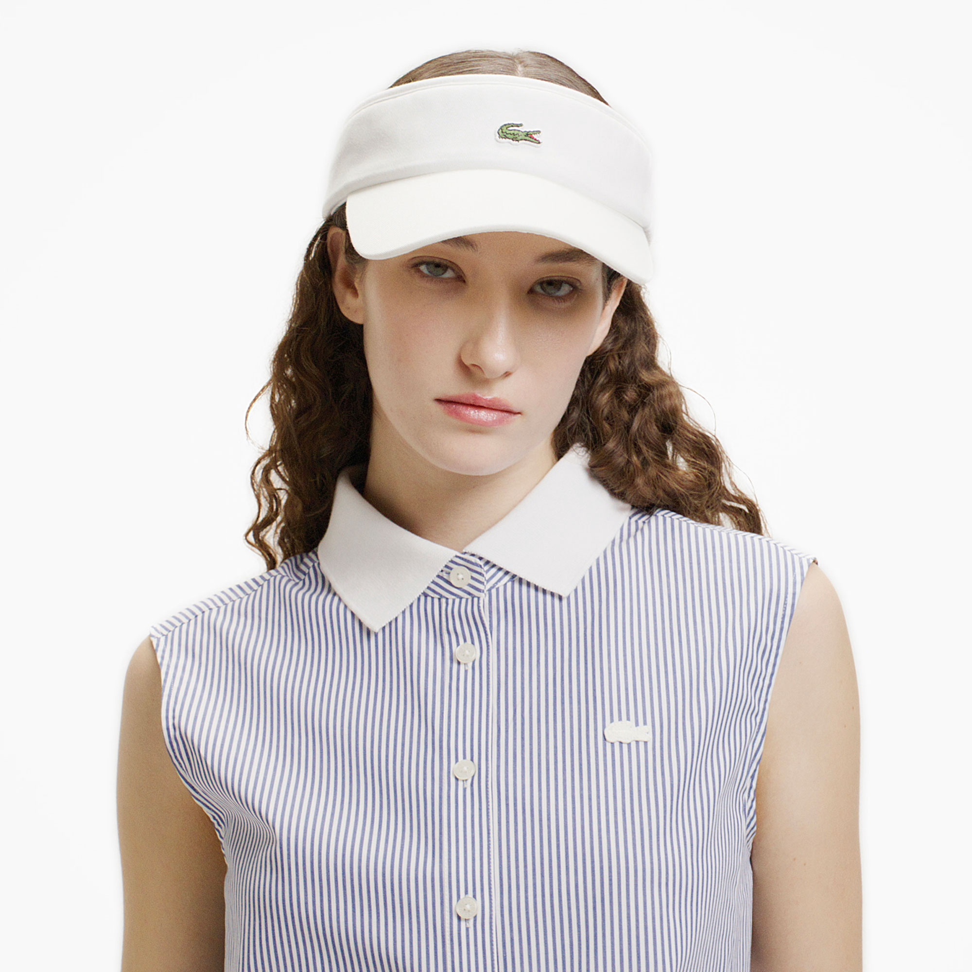 ノースリーブAラインシャツ