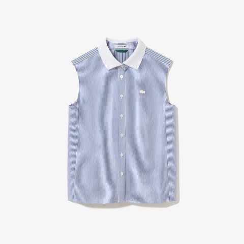 ノースリーブAラインシャツ