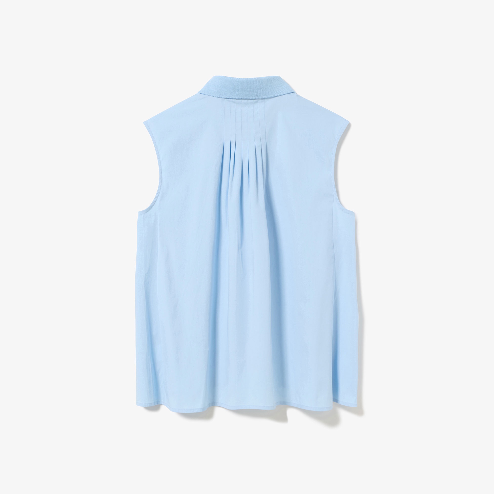 ノースリーブAラインシャツ