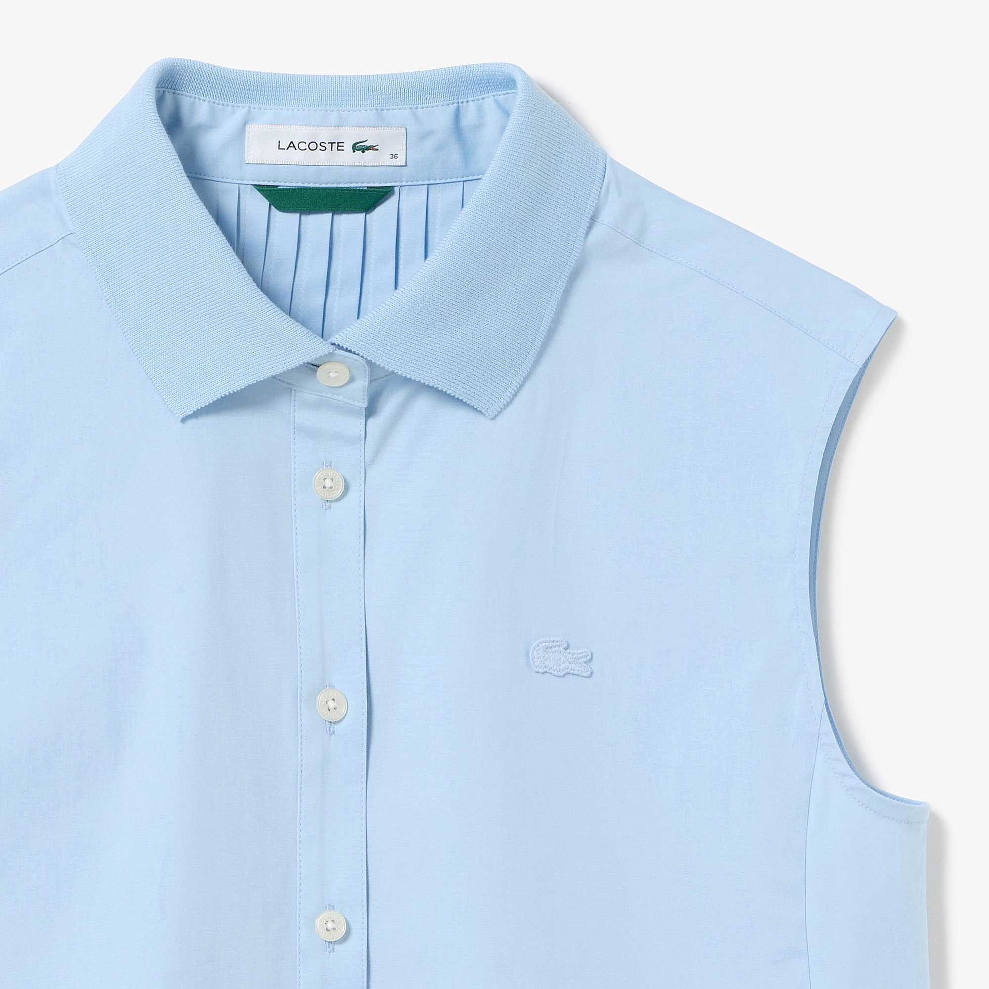 ノースリーブAラインシャツ