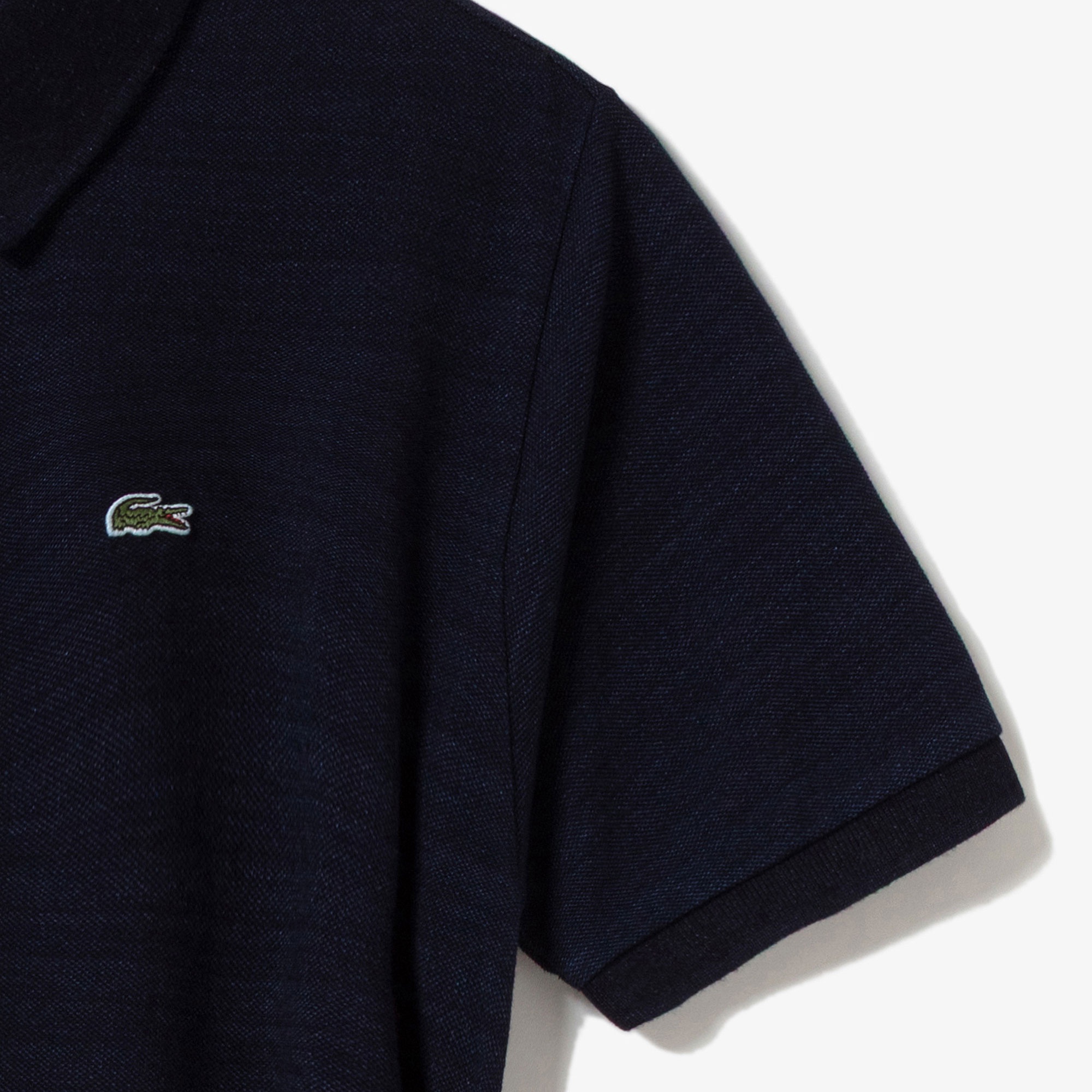 インディゴ鹿の子ポロドレス