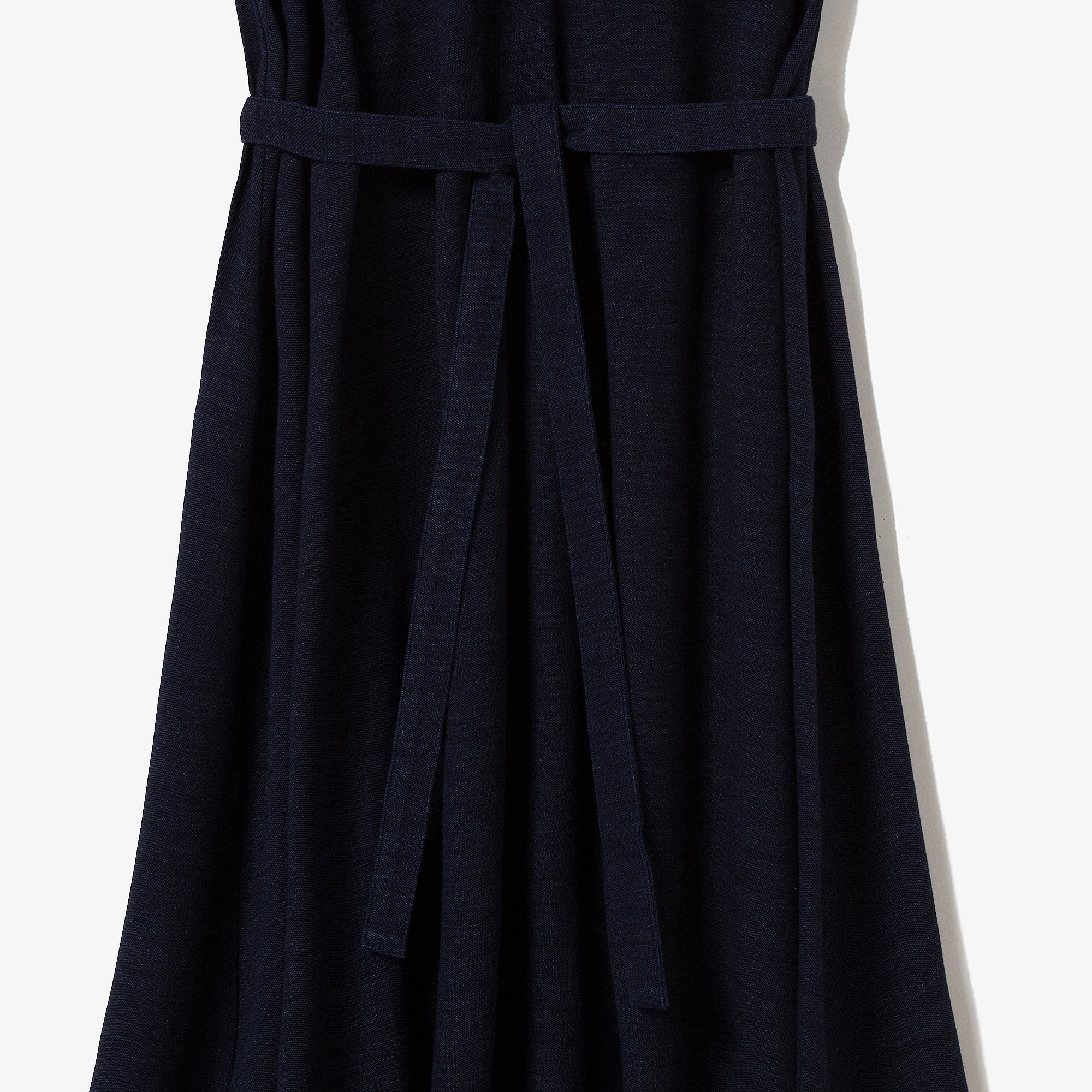 インディゴ鹿の子ポロドレス