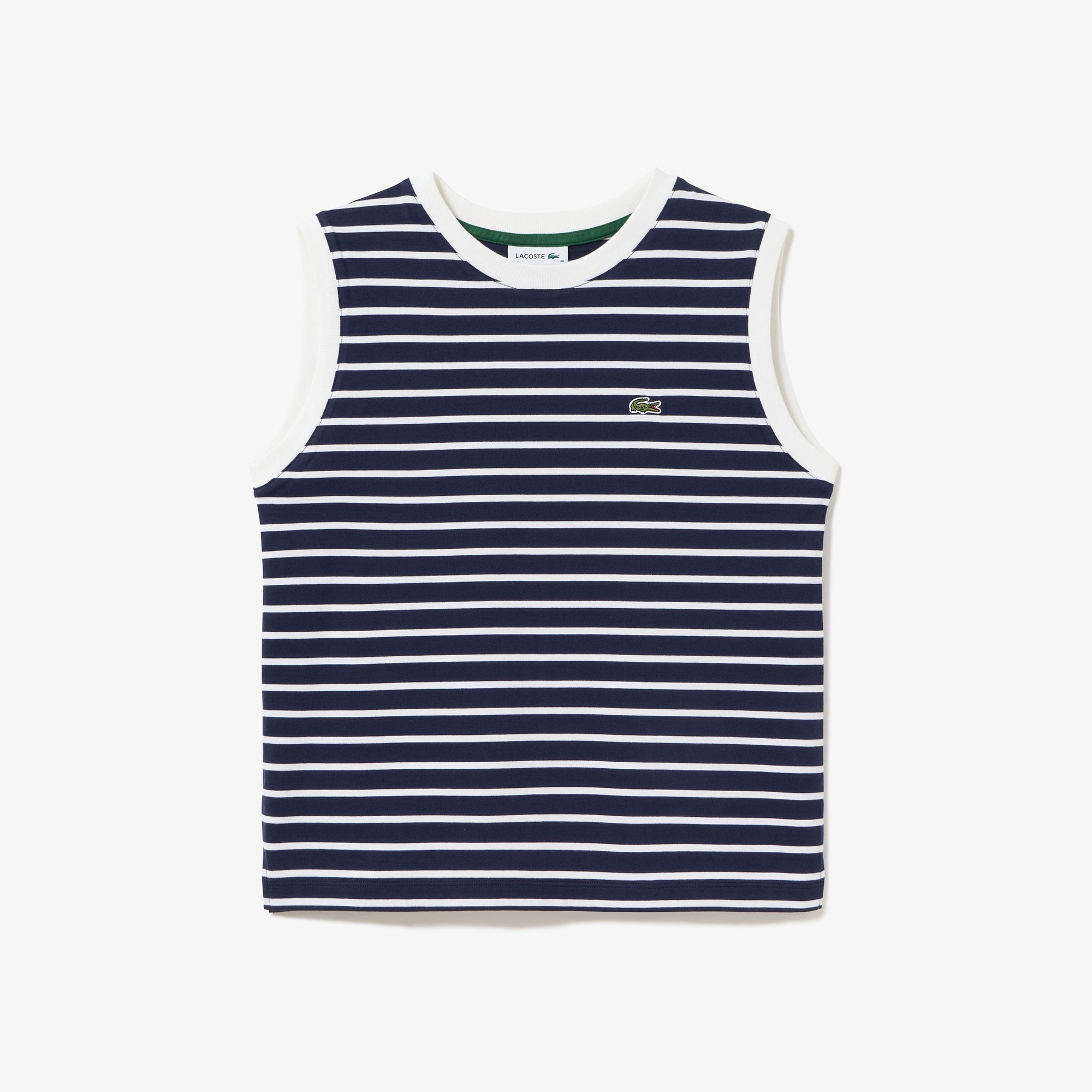 ノースリーブボーダーTシャツ