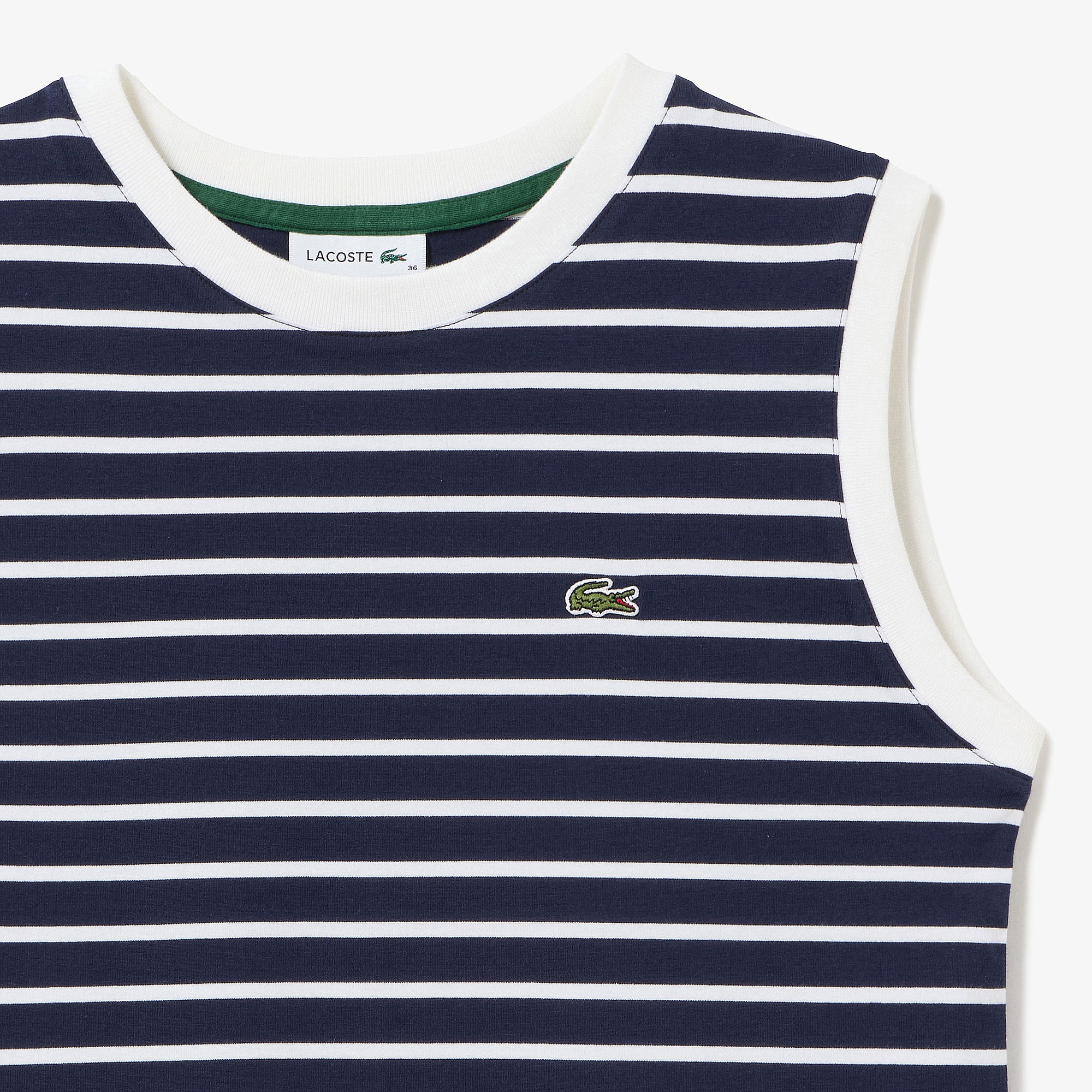 ノースリーブボーダーTシャツ