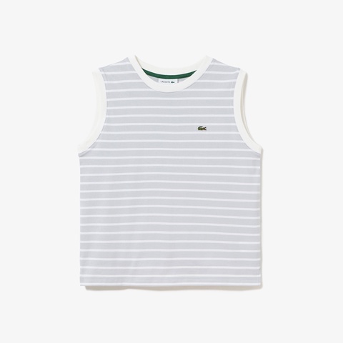 ノースリーブボーダーTシャツ