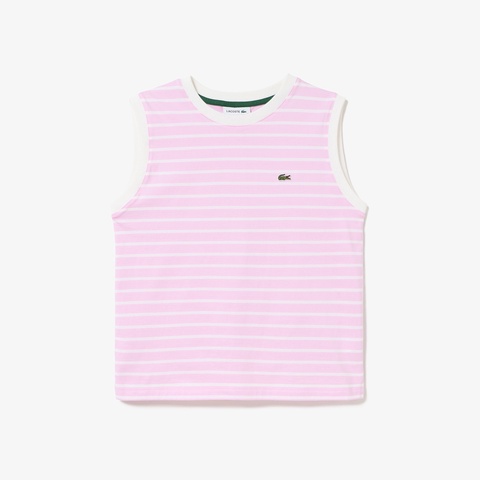 ノースリーブボーダーTシャツ