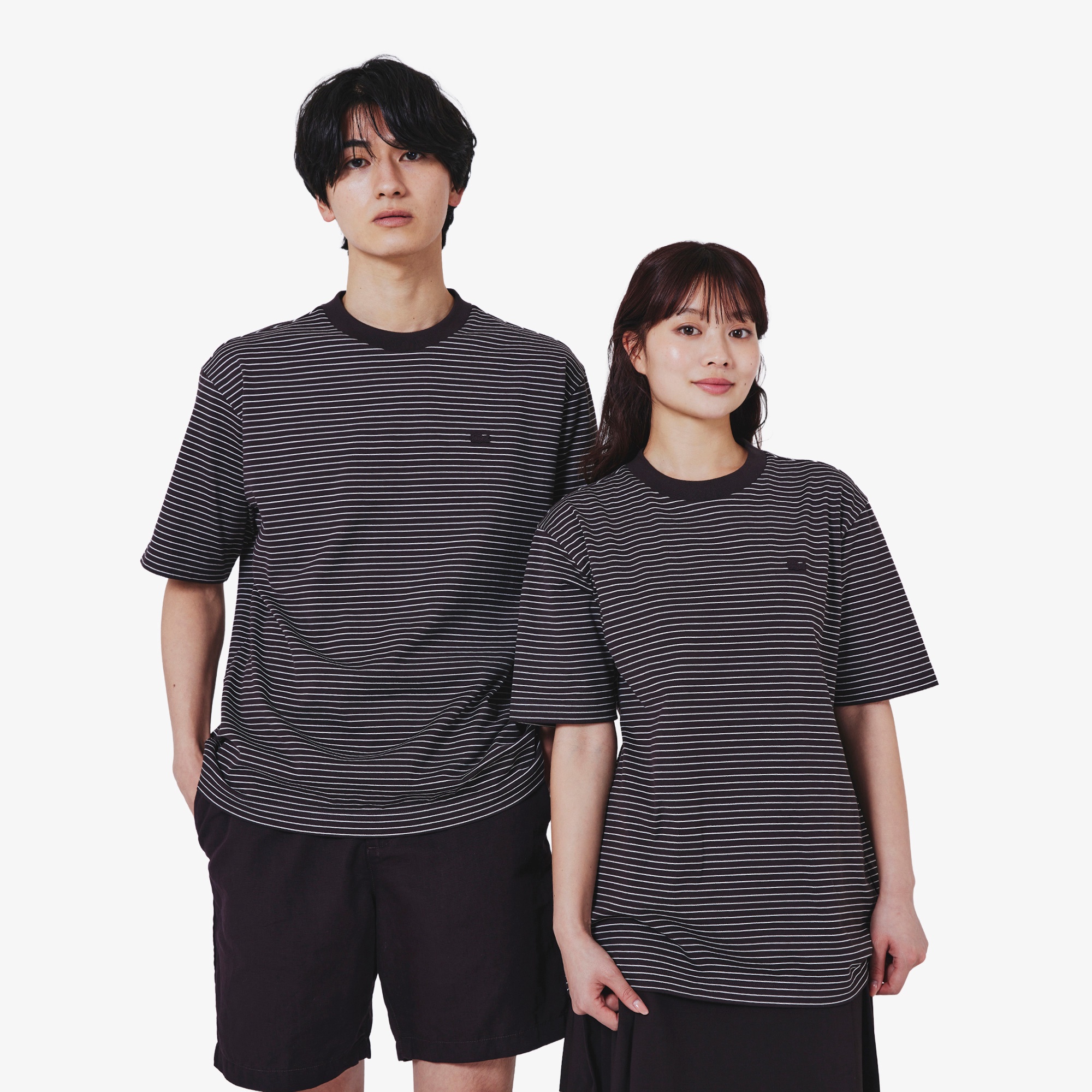 【オンライン限定】リラックスフィットボーダーTシャツ