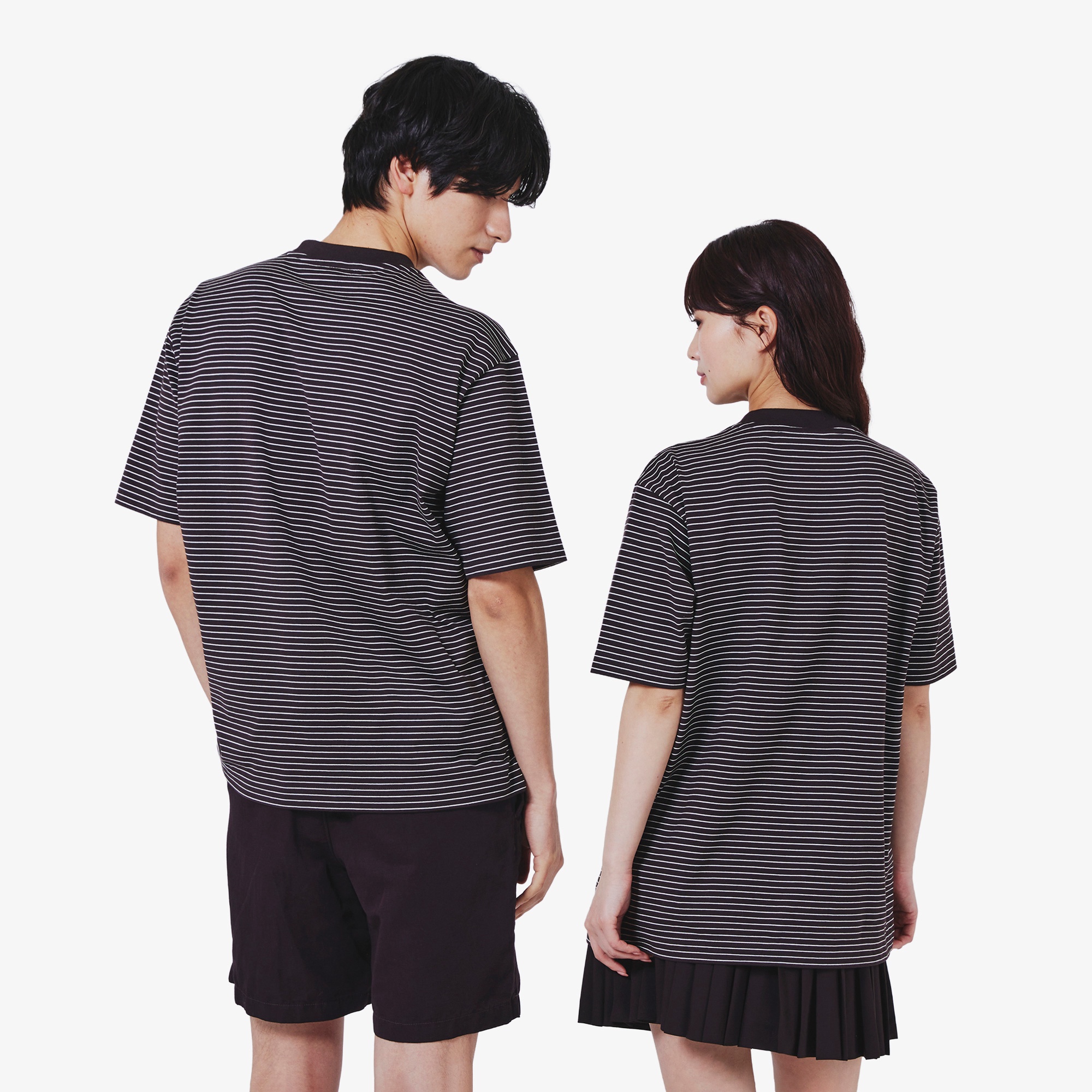 【オンライン限定】リラックスフィットボーダーTシャツ