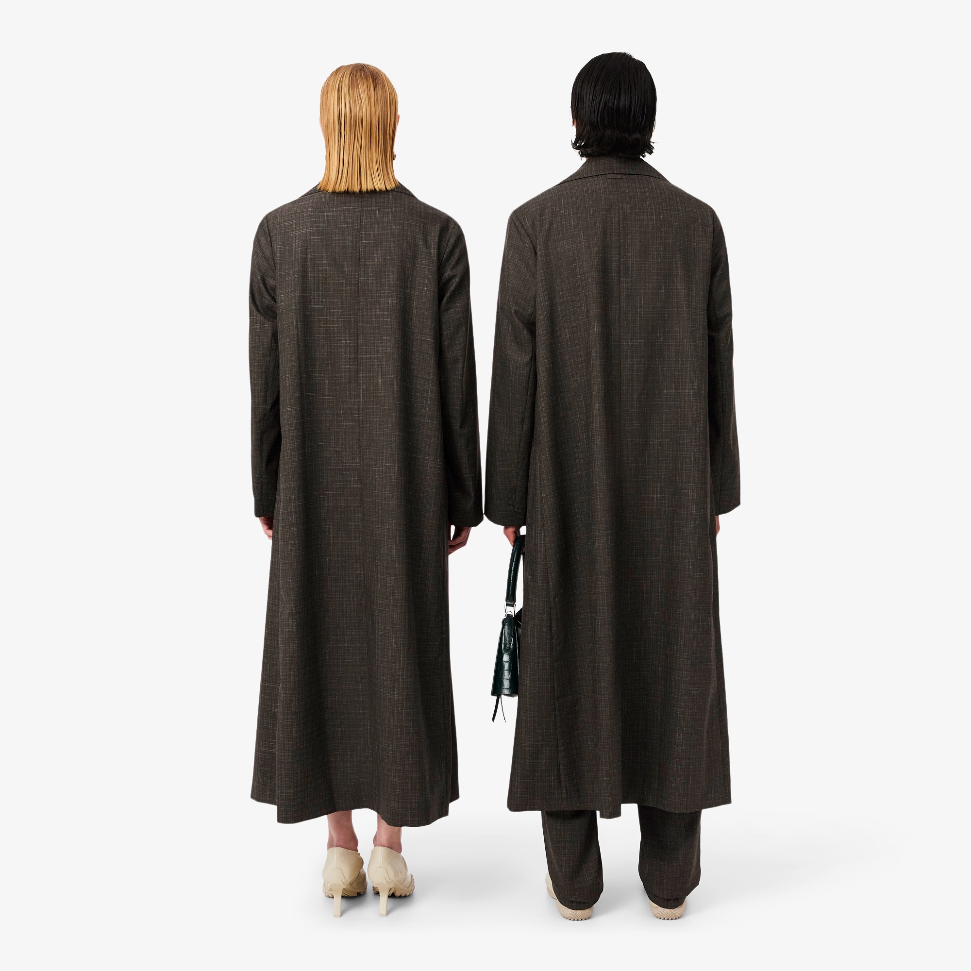 『SS26 Fashion Show』 ラップカラートレンチコート