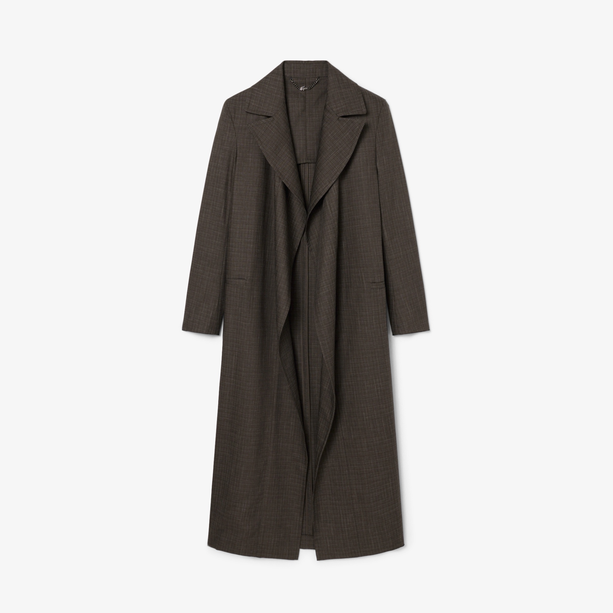 『SS26 Fashion Show』 ラップカラートレンチコート