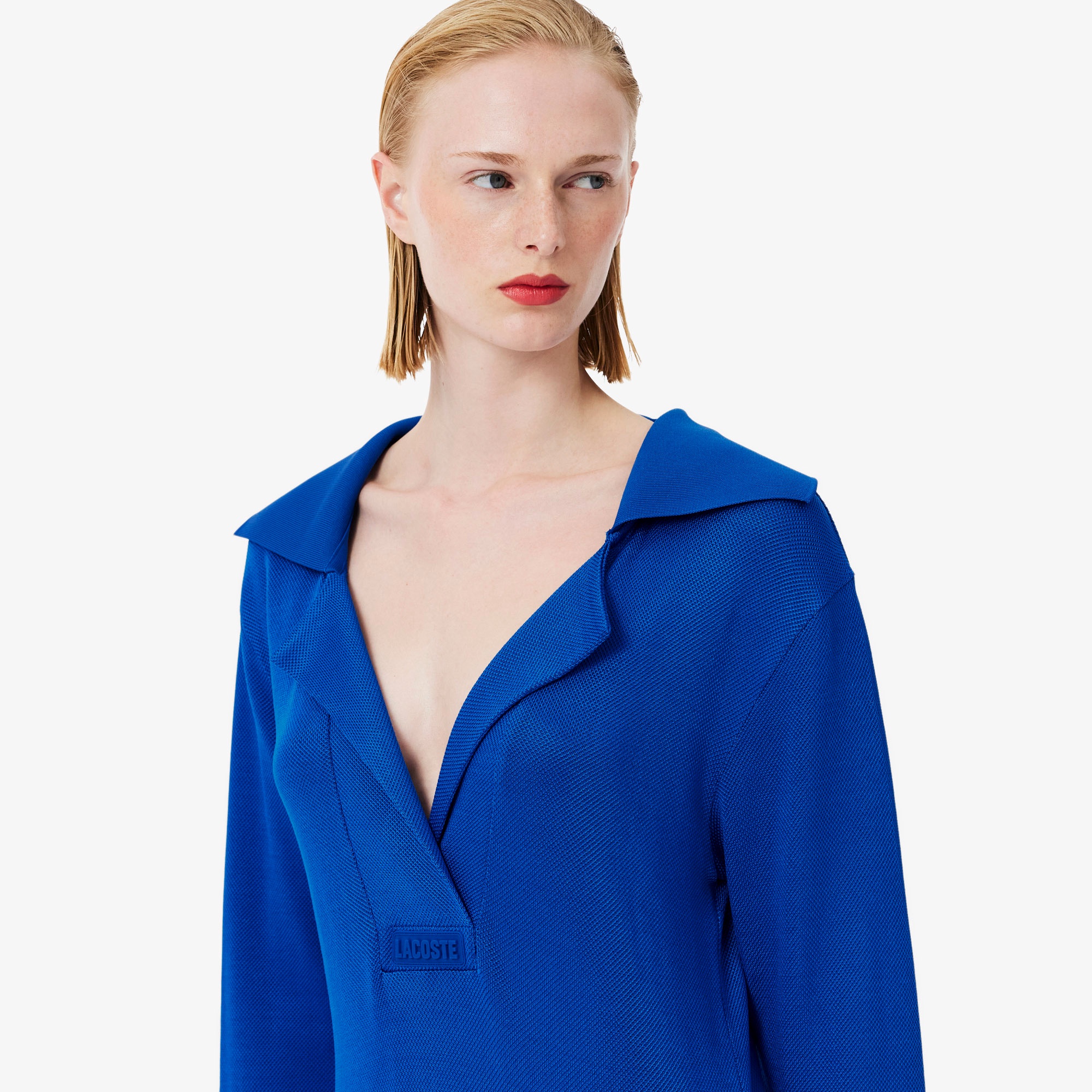 『SS26 Fashion Show』 ポロカラーマキシドレス