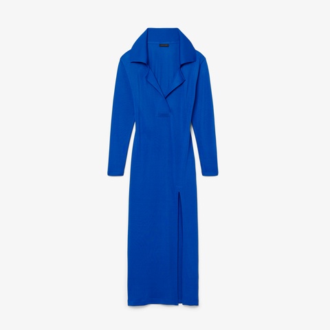 『SS26 Fashion Show』 ポロカラーマキシドレス