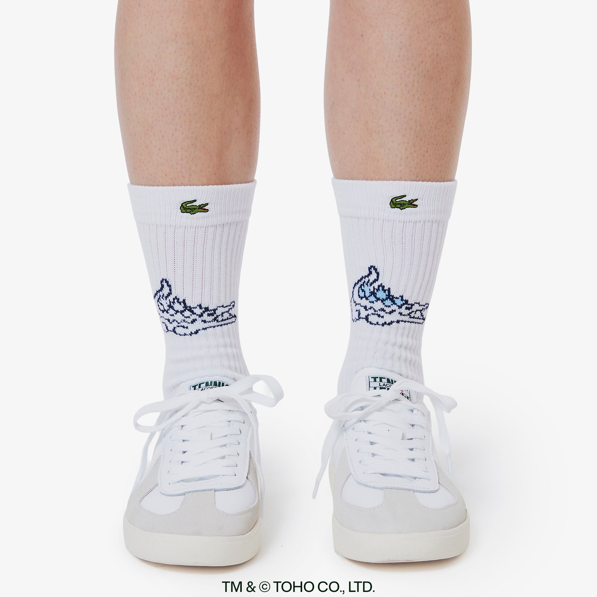 『LACOSTE+GODZILLA 2.0』 ゴジラ+ラコステ ソックス