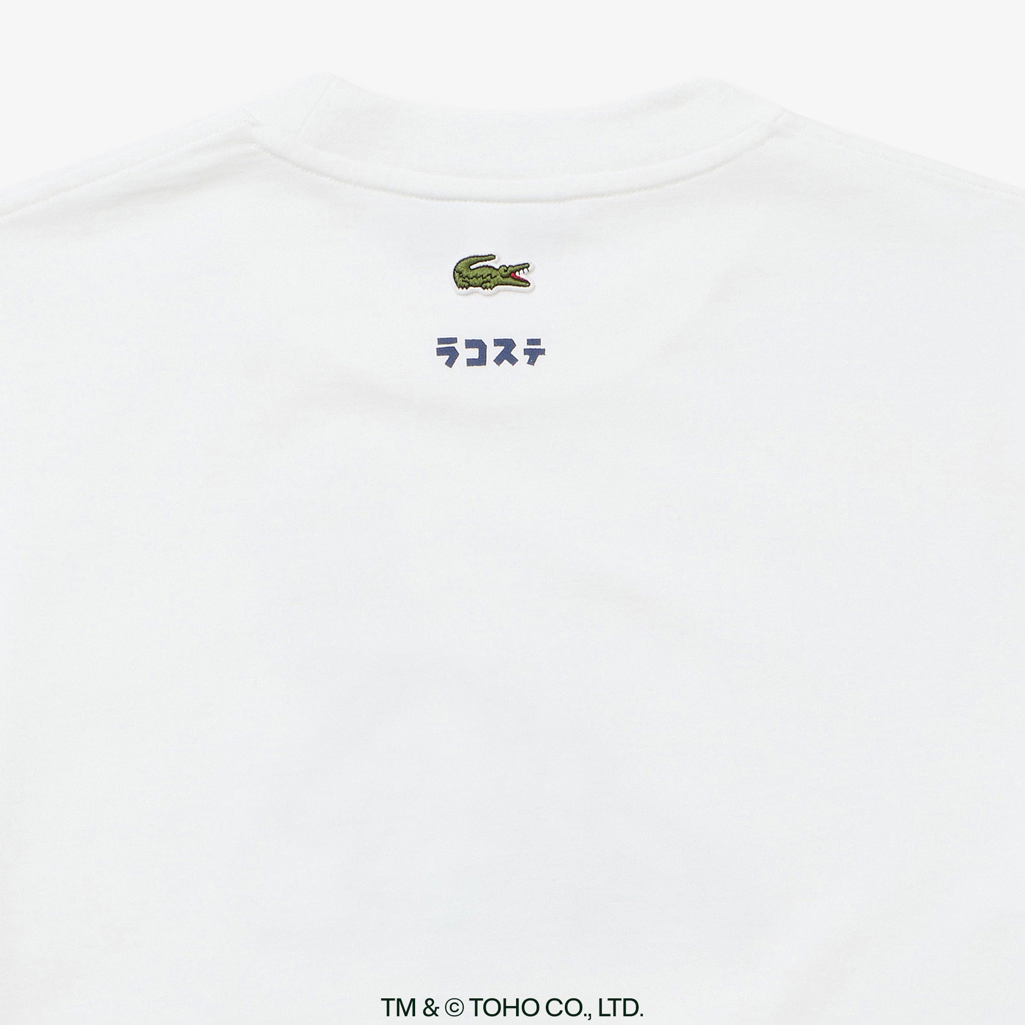 『LACOSTE+GODZILLA 2.0』 ゴジラヘッド Tシャツ