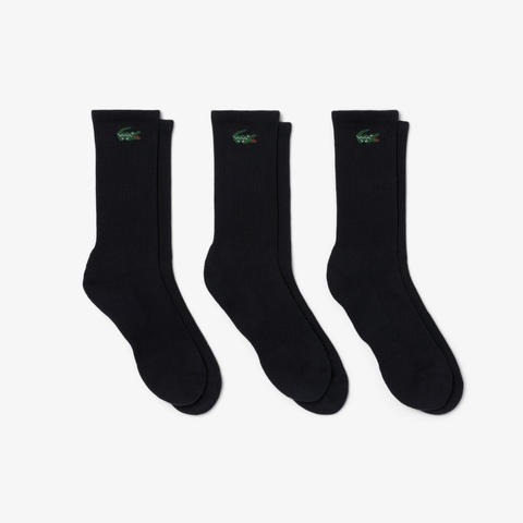 ワニロゴジャカード スポーツソックス3足セット