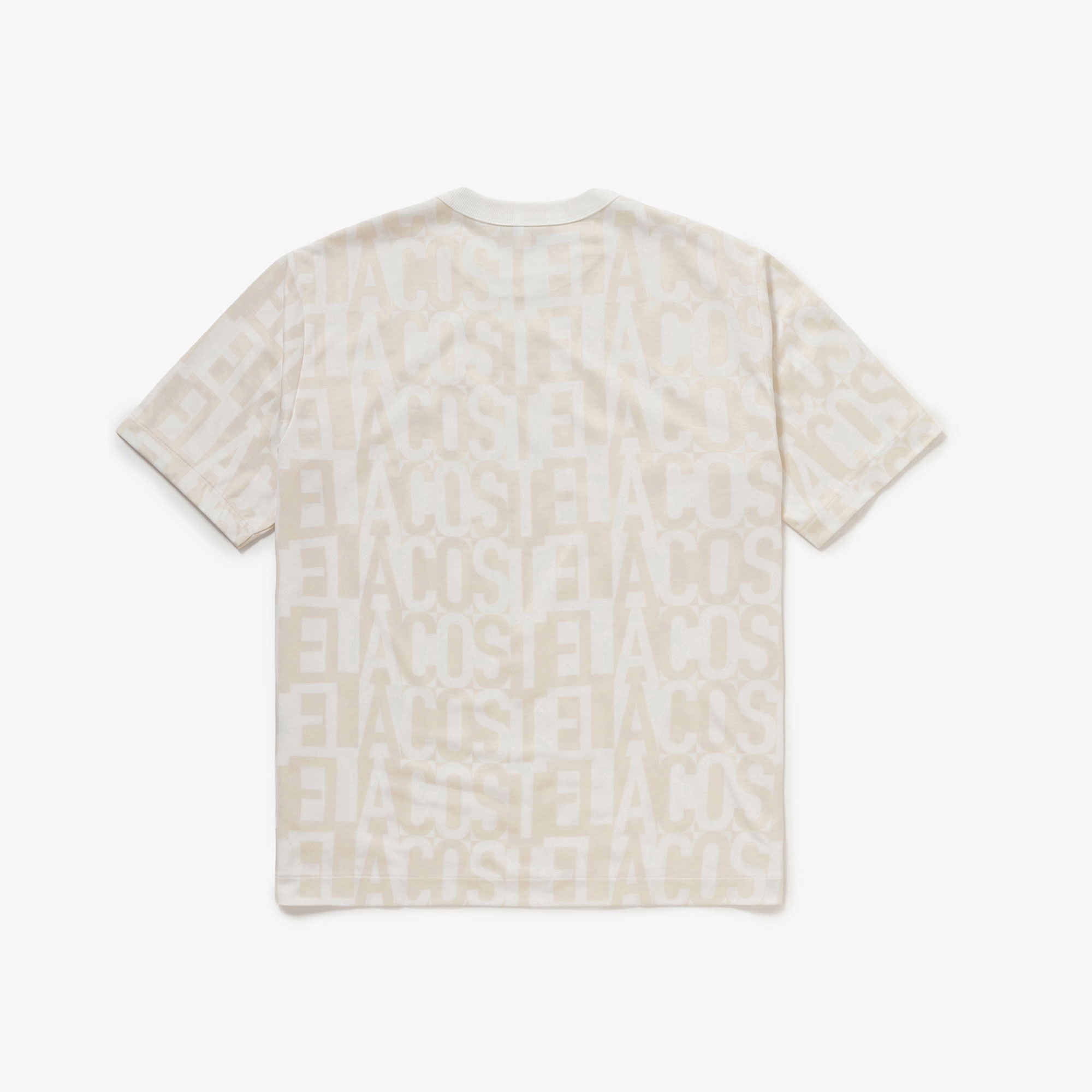クールマックスブランドネームロゴ総柄Tシャツ
