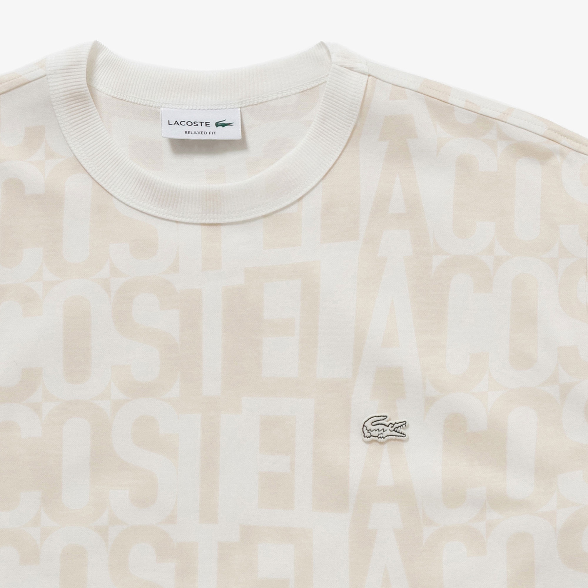 クールマックスブランドネームロゴ総柄Tシャツ