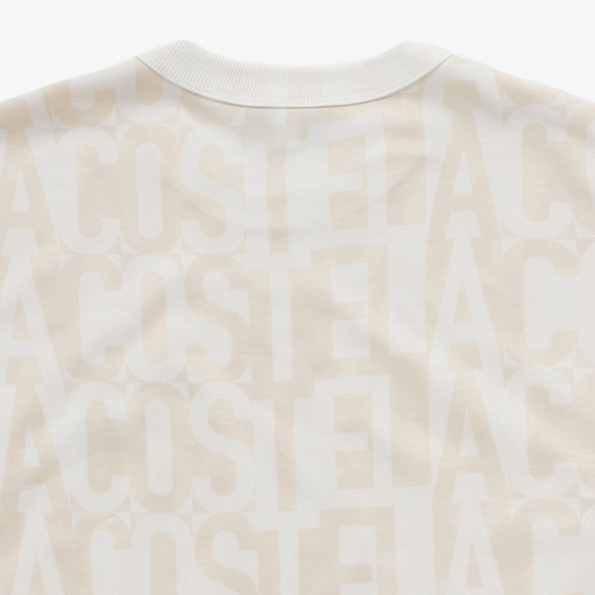 クールマックスブランドネームロゴ総柄Tシャツ