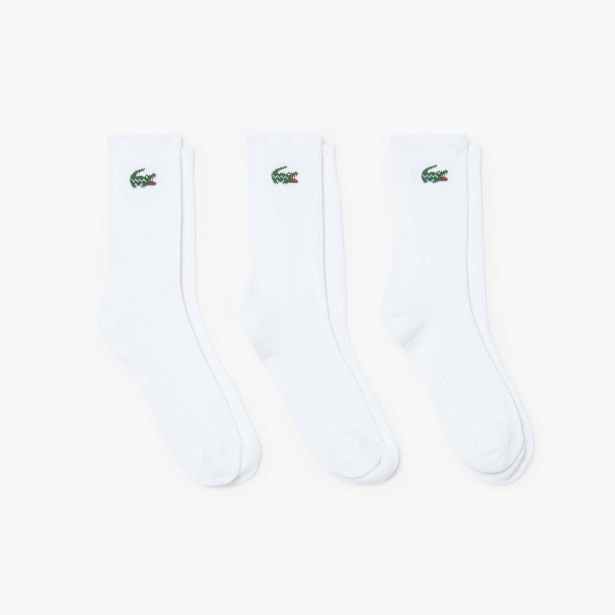 ワニロゴジャカード スポーツソックス3足セット