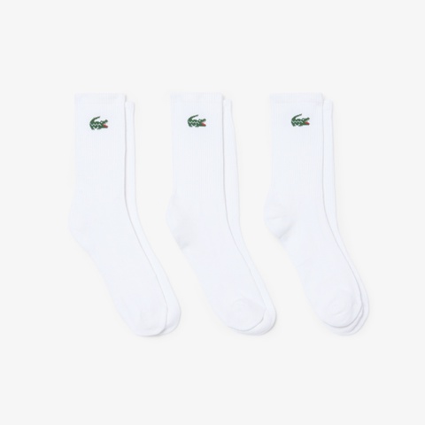 ワニロゴジャカード スポーツソックス3足セット