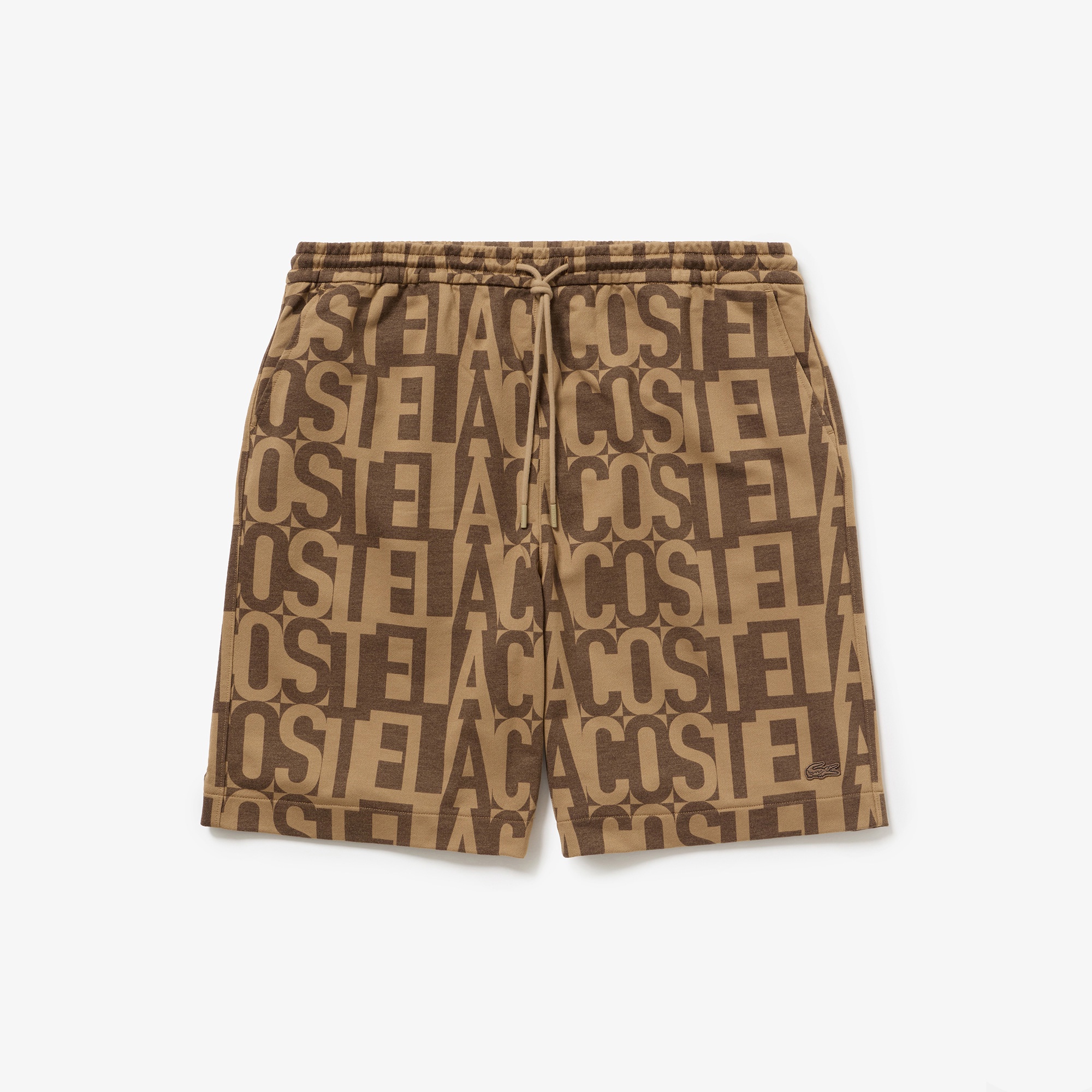クールマックスブランドネームロゴ総柄ショートパンツ
