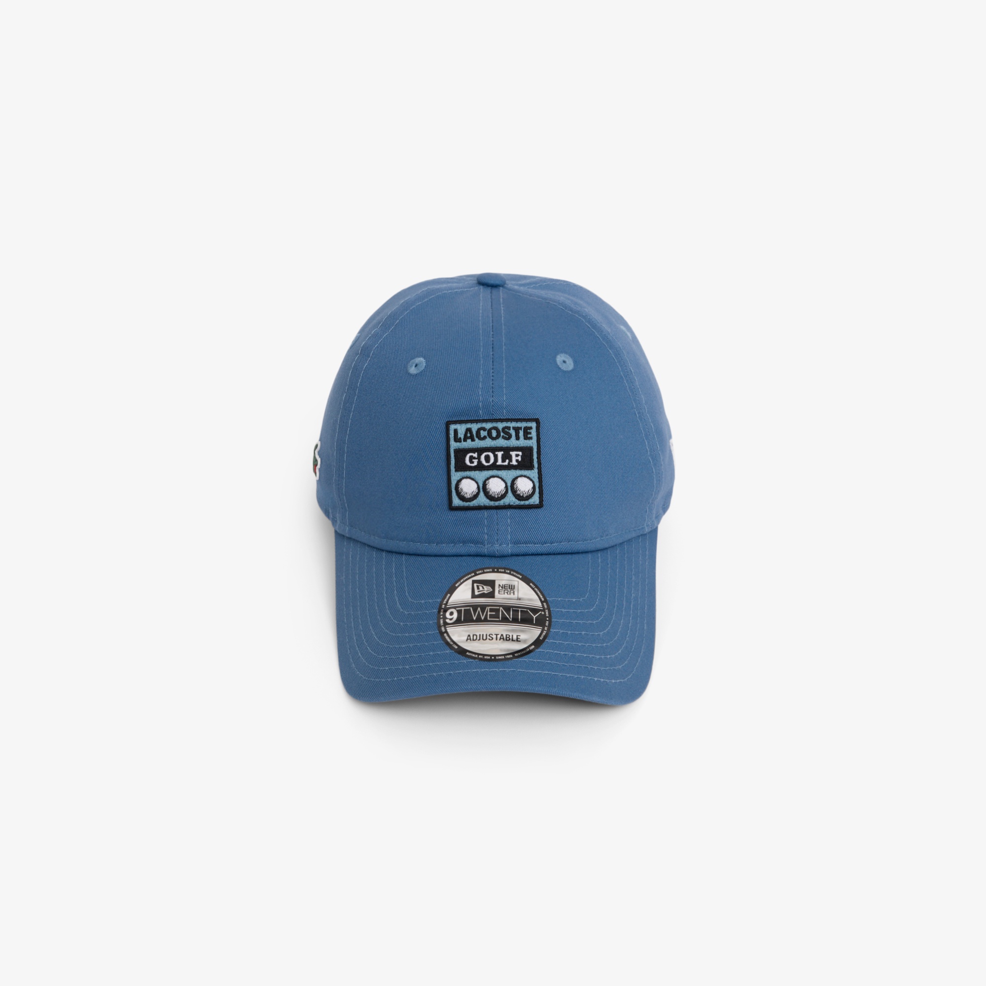 ラコステ×ニューエラ 9TWENTY アーカイブゴルフワッペンキャップ