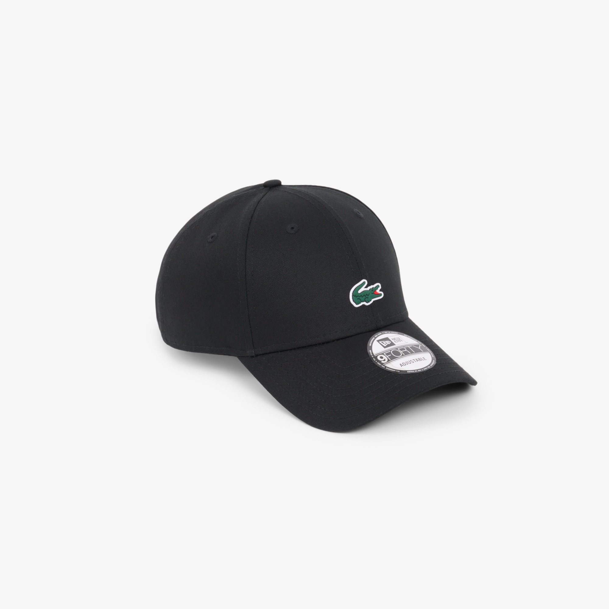 ラコステ×ニューエラ 9FORTY ワニロゴワンポイントキャップ
