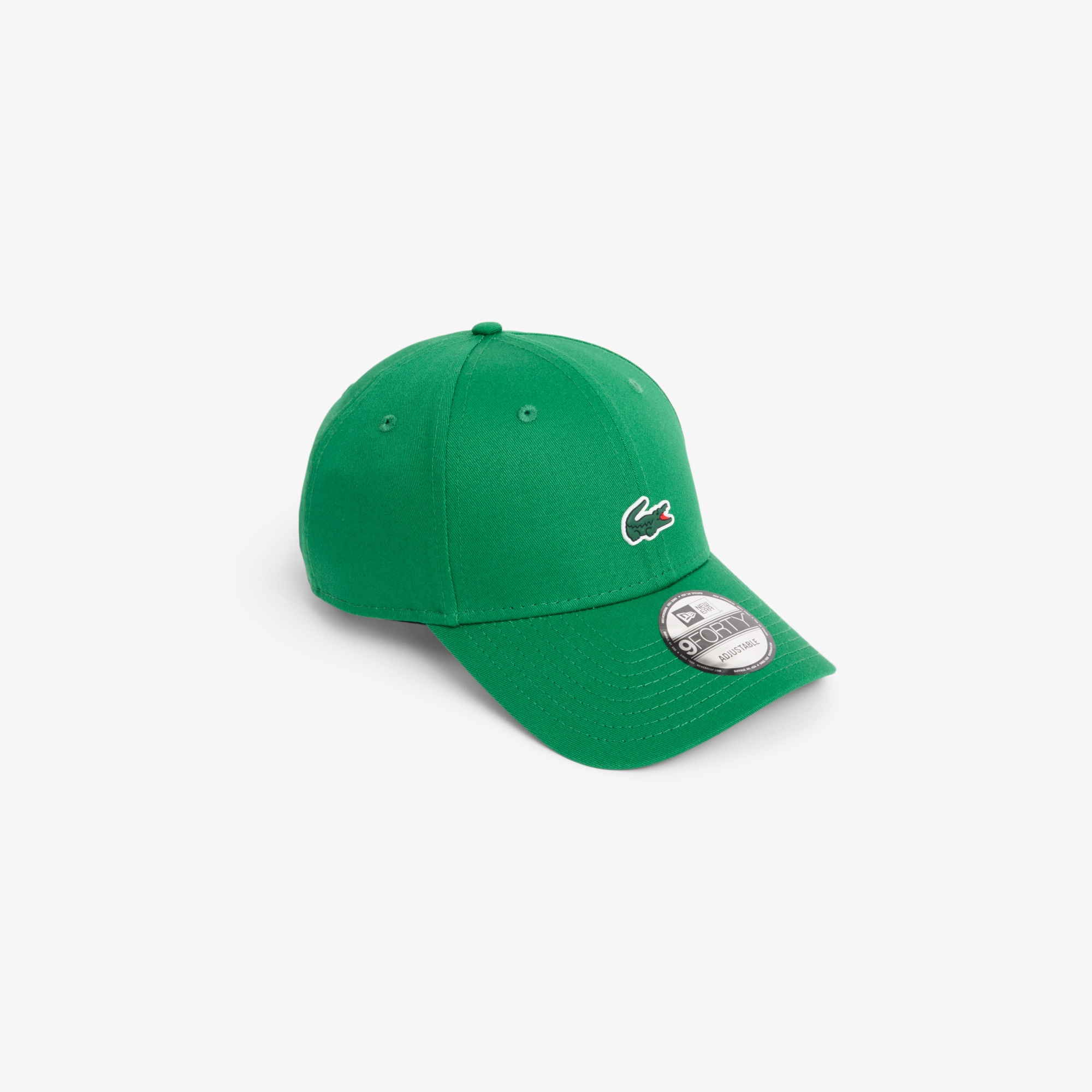 ラコステ×ニューエラ 9FORTY ワニロゴワンポイントキャップ
