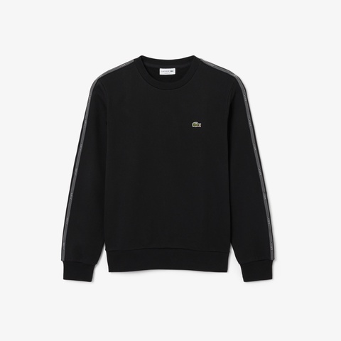 スリーブテーピングクルーネックスウェット