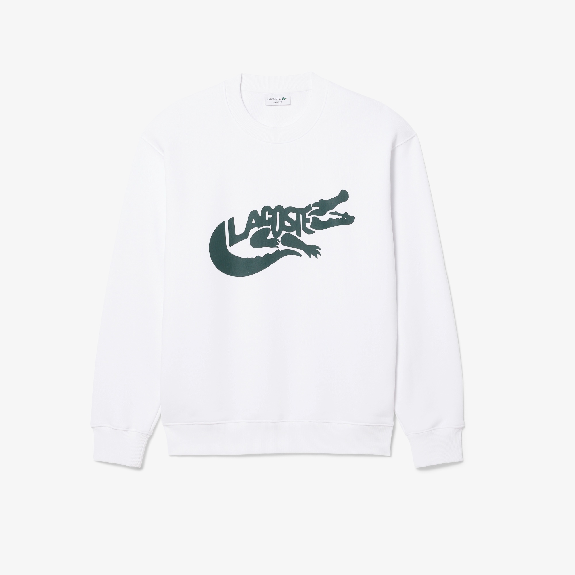 ビッグワニグラフィックロゴクルーネックスウェット