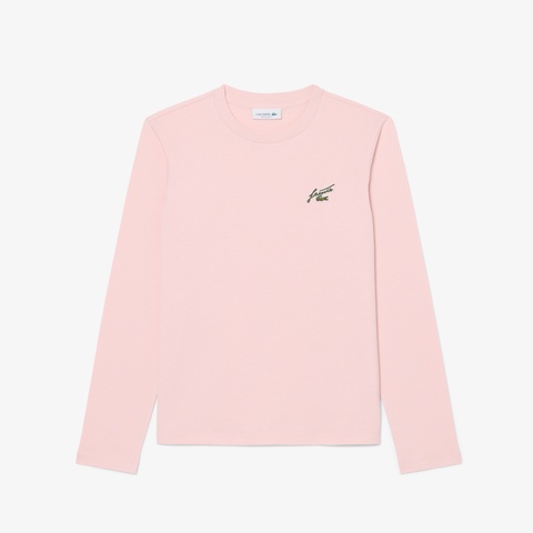 シグネチャーワッペンロングスリーブTシャツ