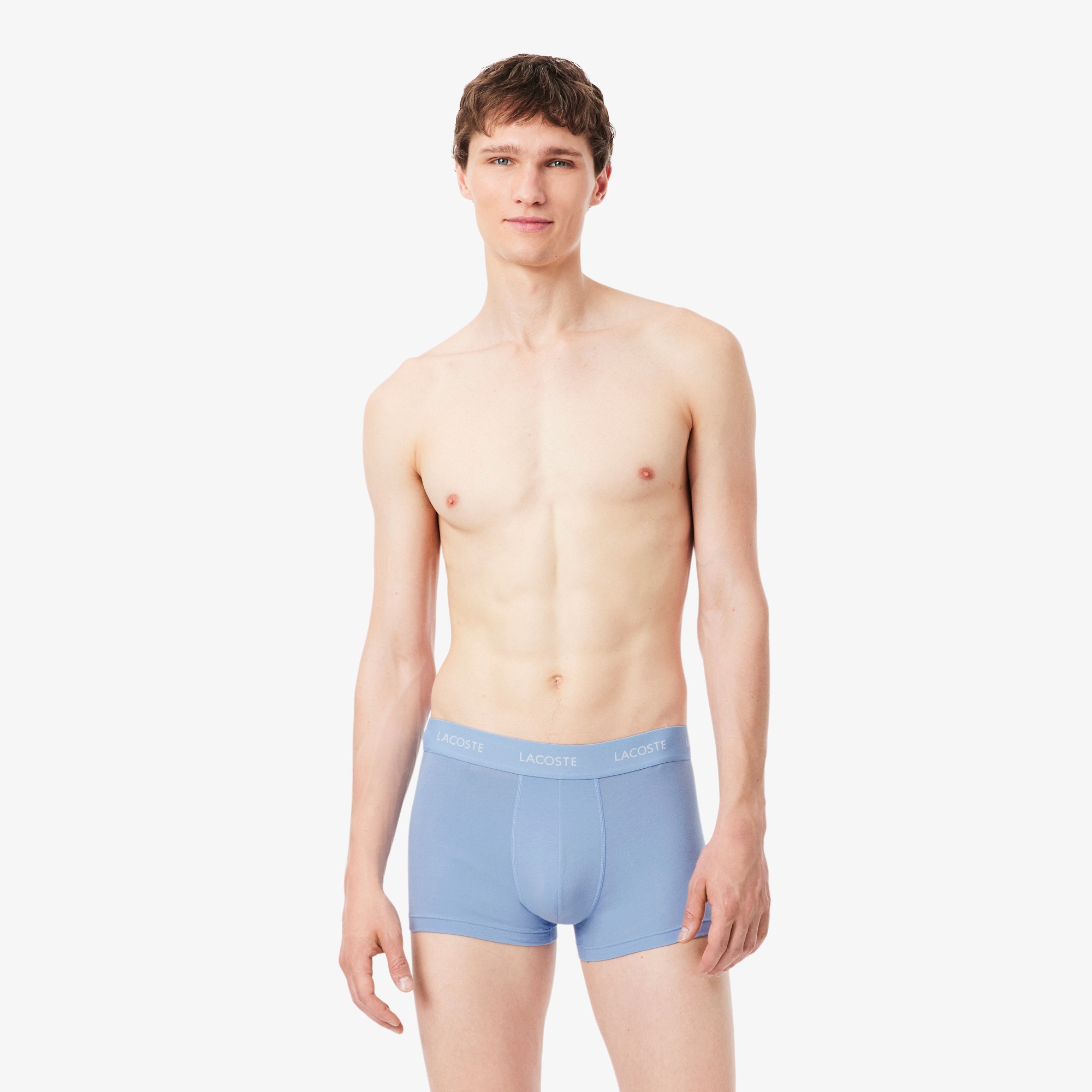 ブランドロゴウエストバンドトランクショーツ3枚セット