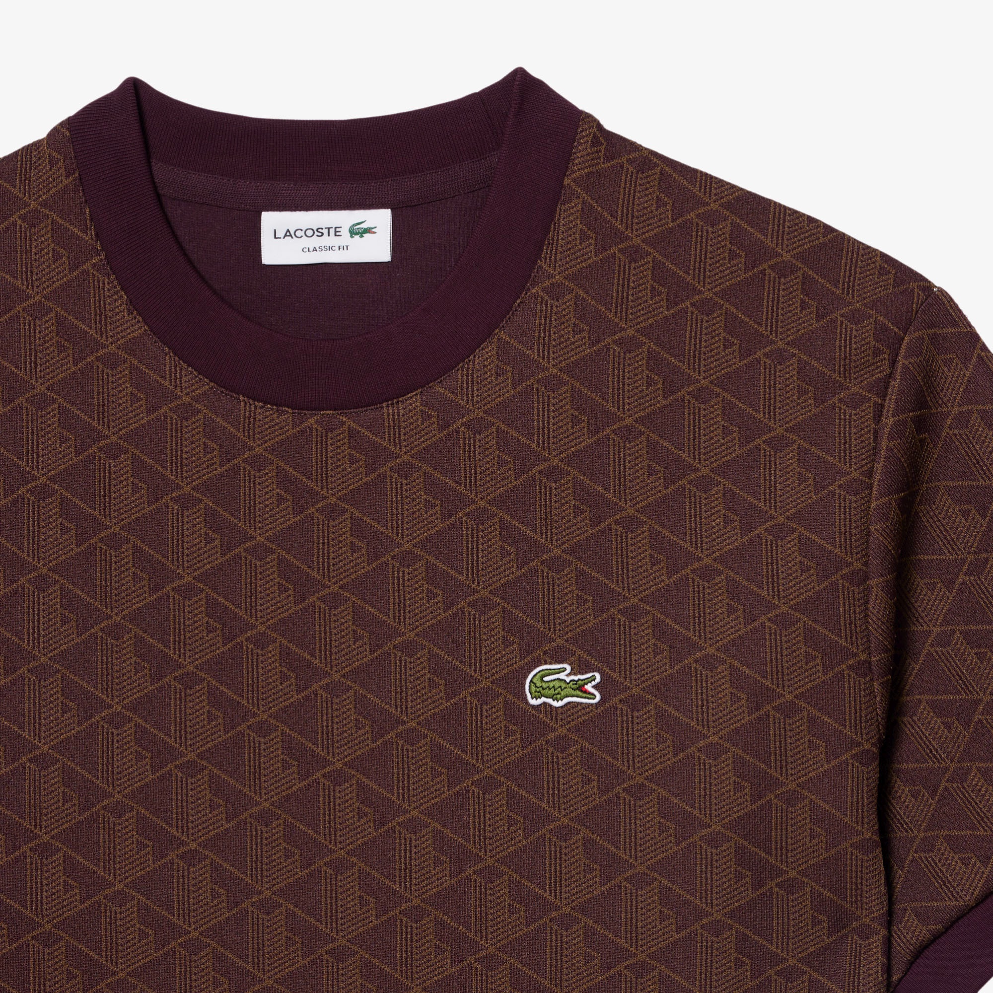 モノグラムジャカードTシャツ