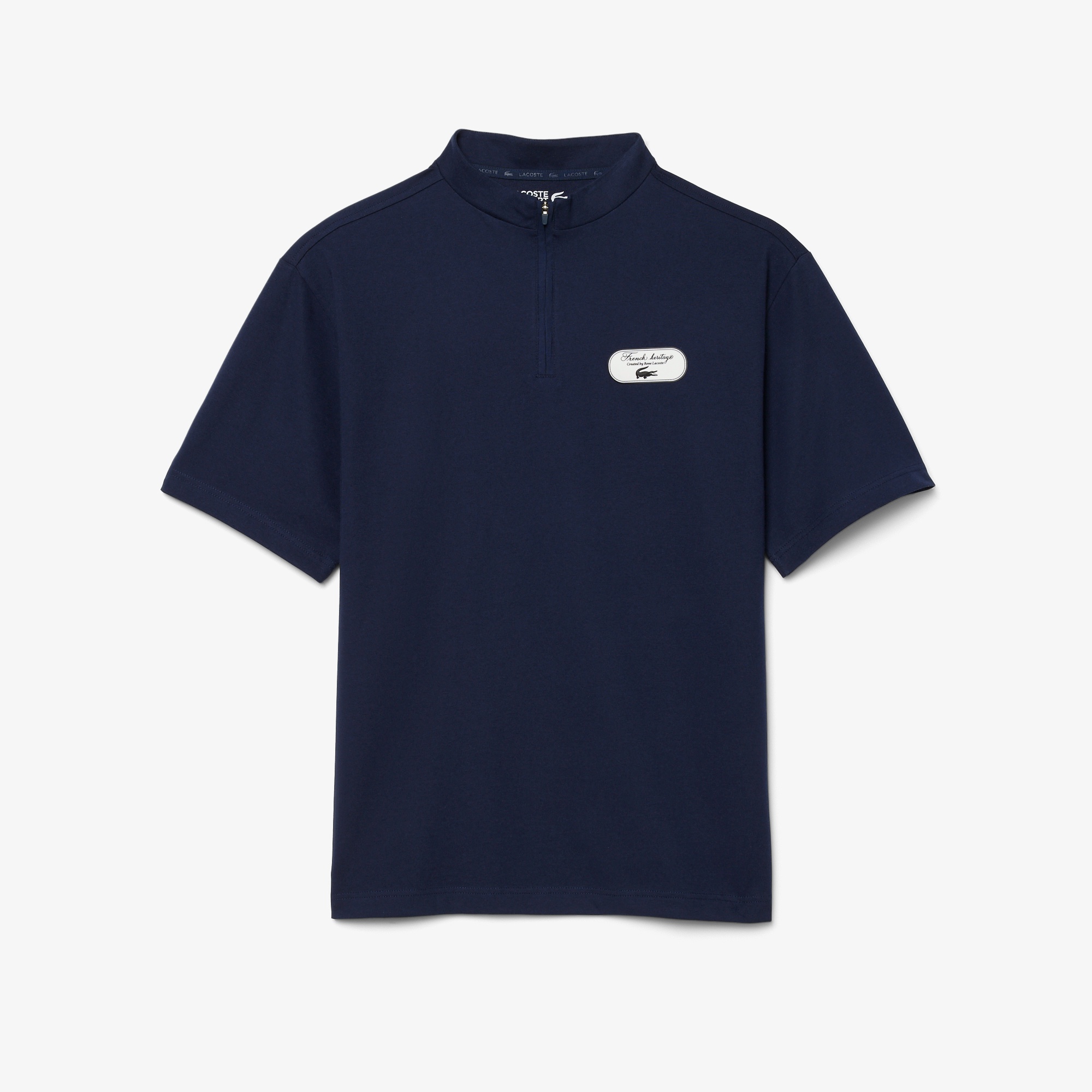 テニスヘリテージハーフジップウルトラドライTシャツ