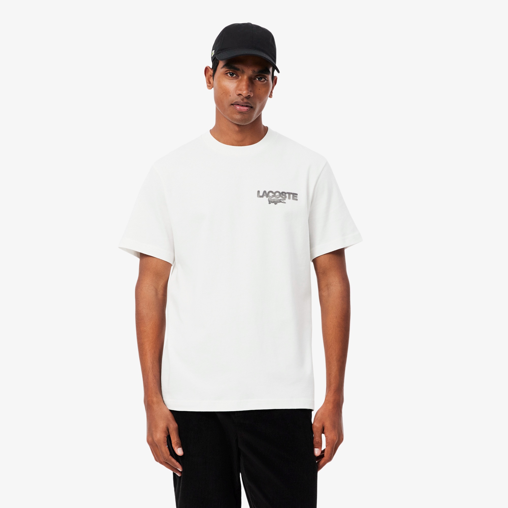 テニスボールグラフィックプリントTシャツ