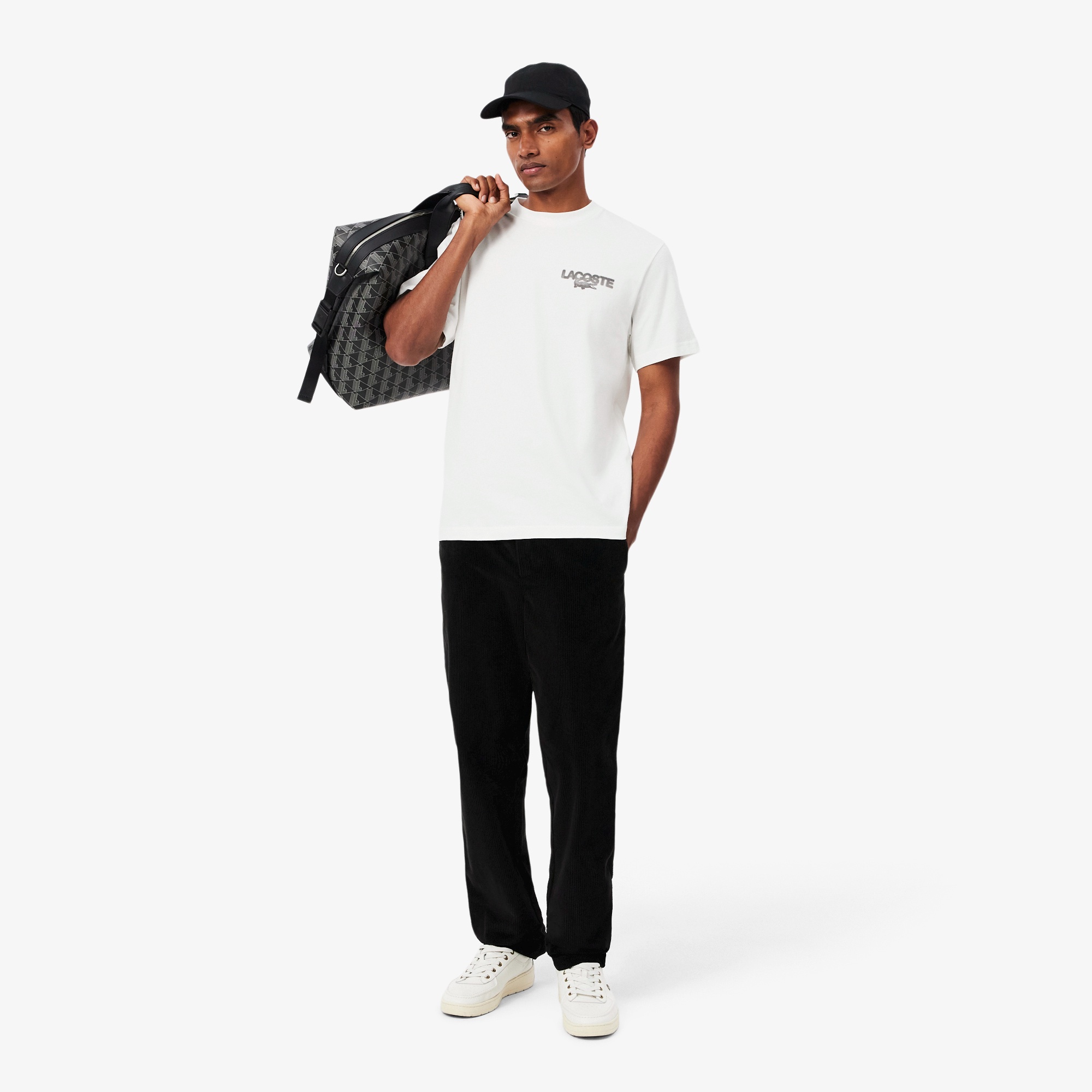テニスボールグラフィックプリントTシャツ
